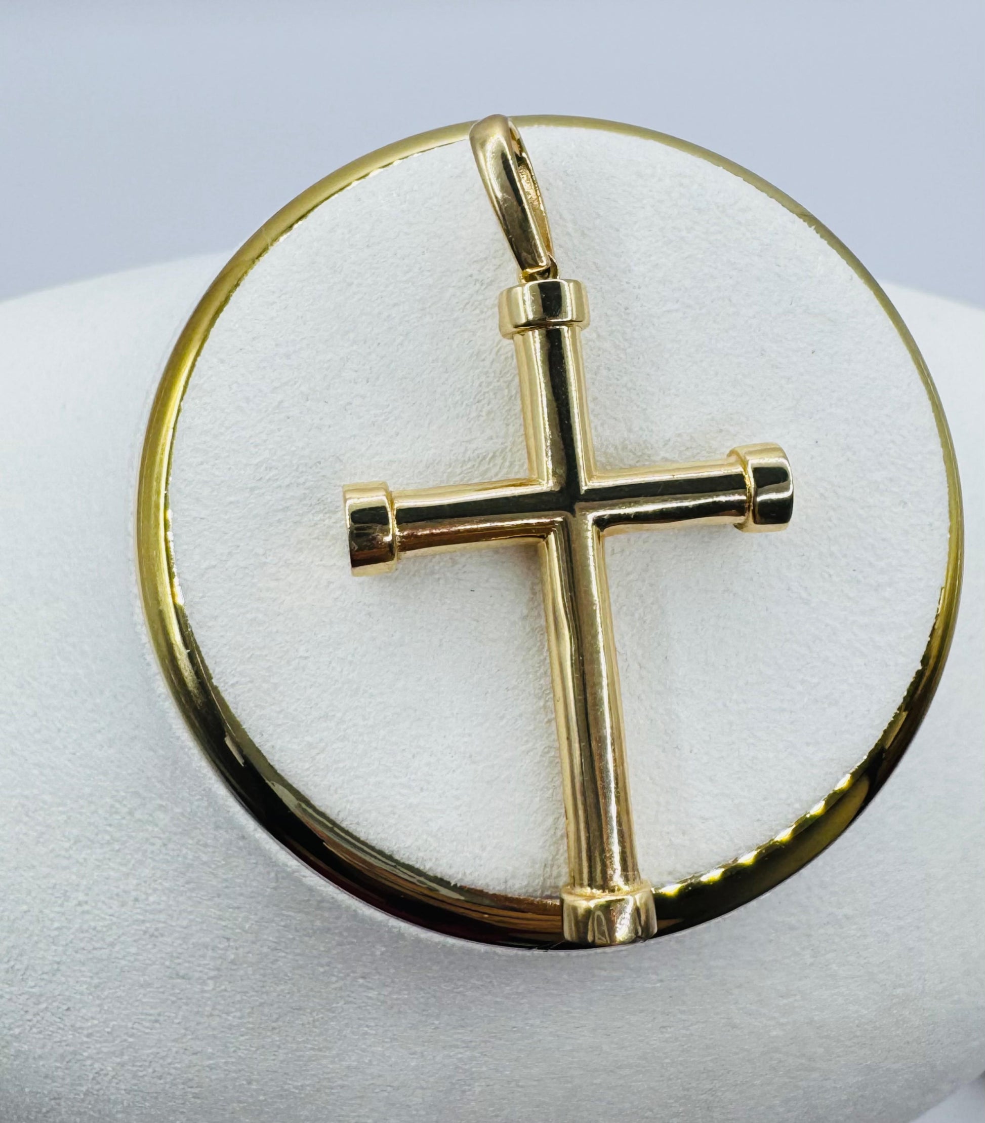 Luxury Cross Charm 18k