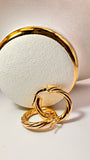 twisted Hoops 18k