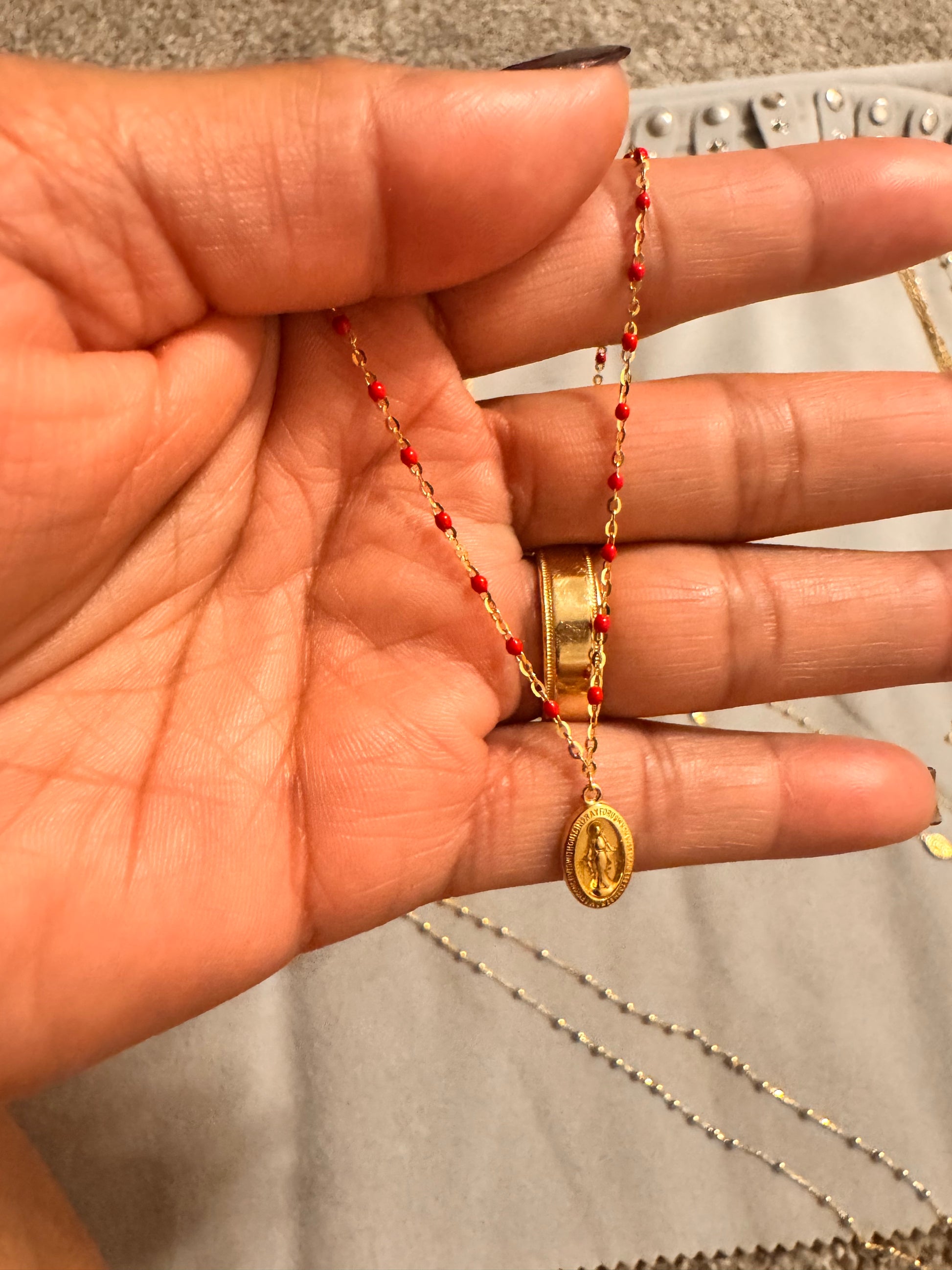 Red Luck Chain 18k