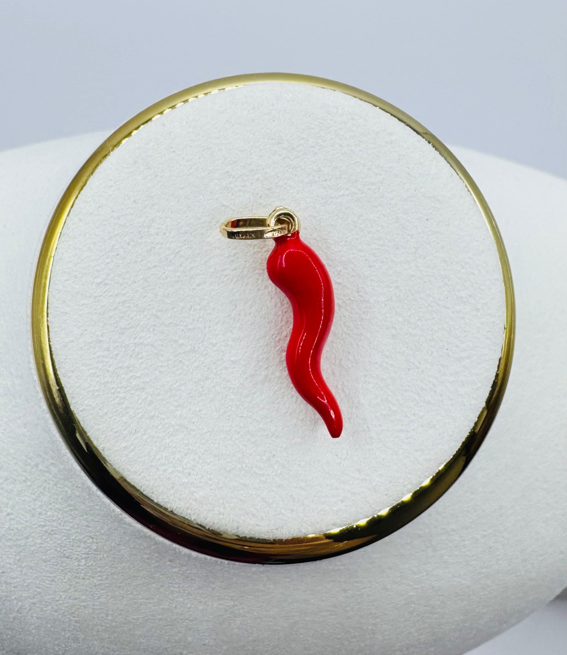 Cornicello Lucky Horn Char