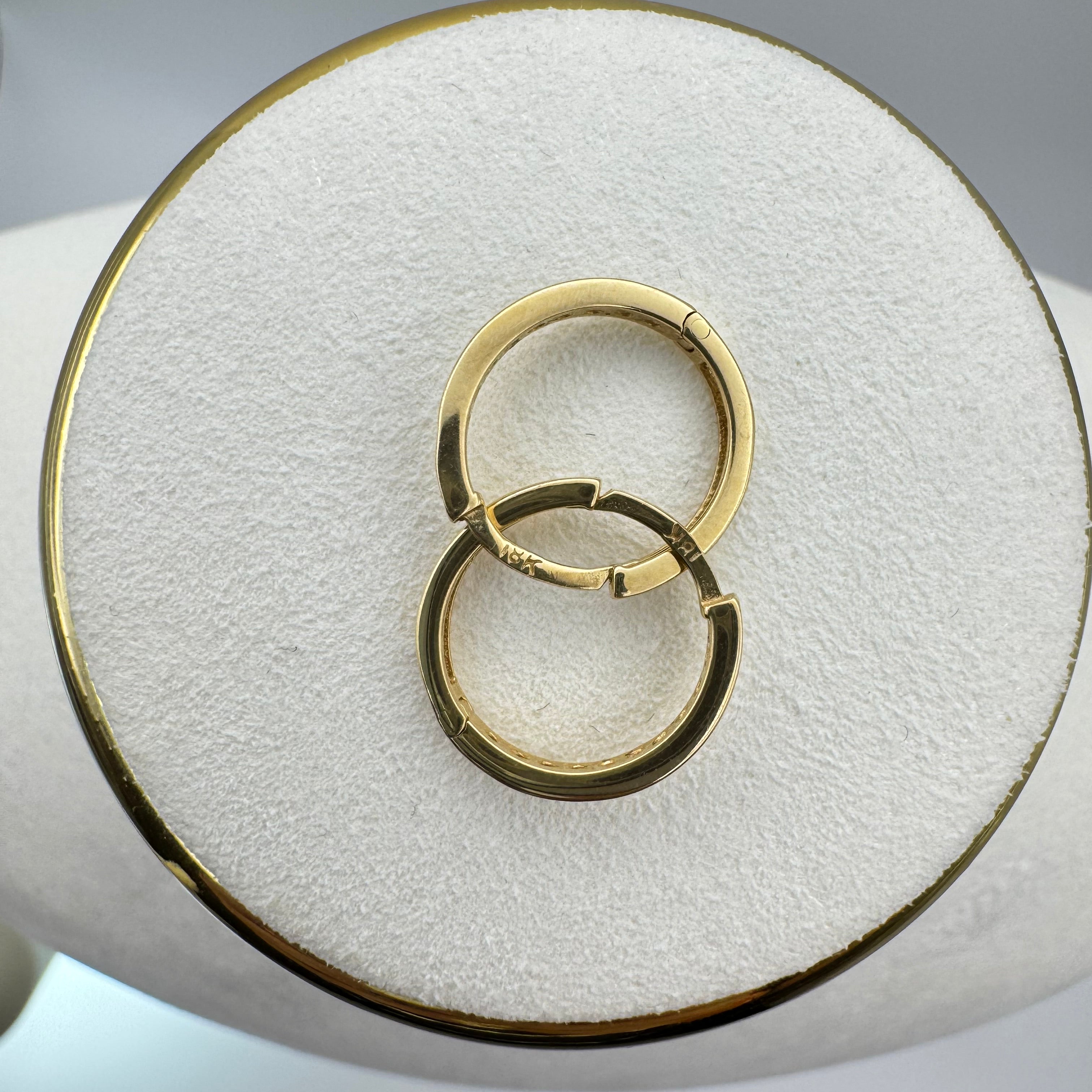 Point of Light Earrings 18k