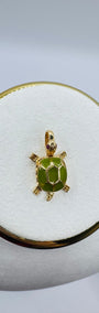 Movable Turtle Charm 18k