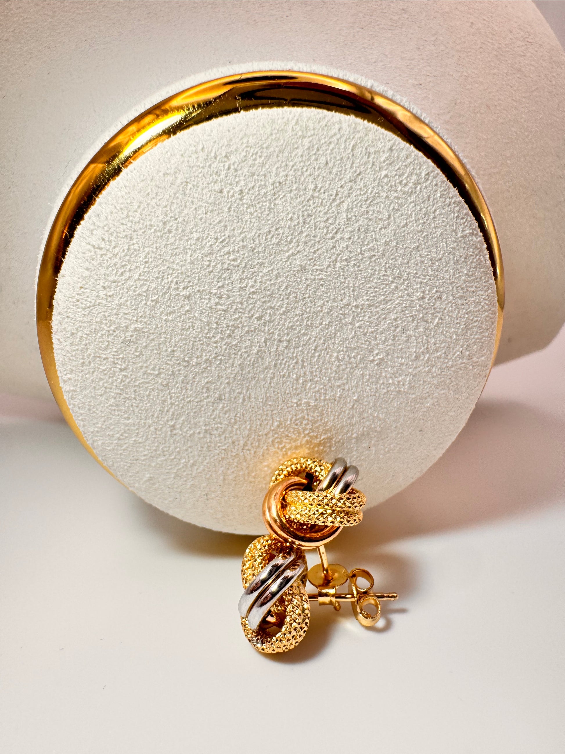 Three Gold Hoops 18k