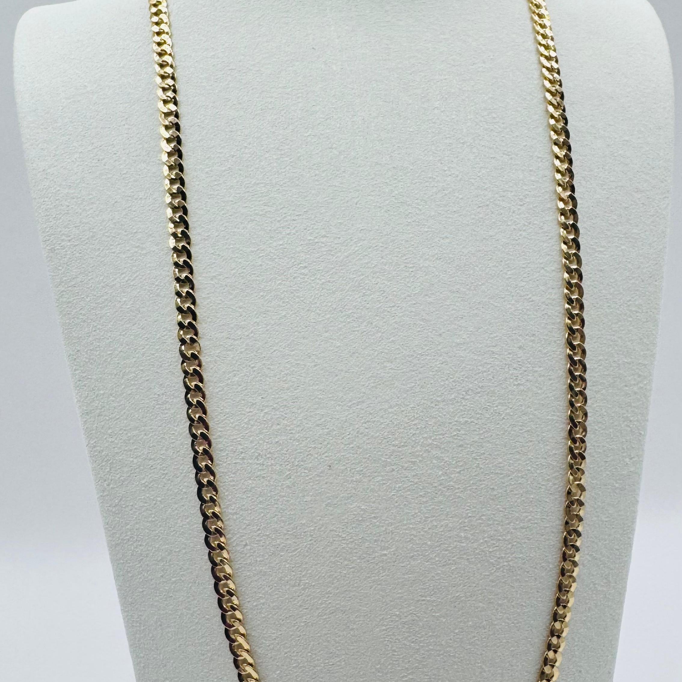 CubanLink Chain Plain 18k