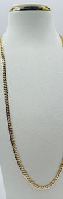 CubanLink Chain Plain 18k