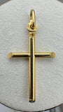 Cross-Shaped Charm 18k
