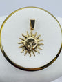 Sun Charm 18k
