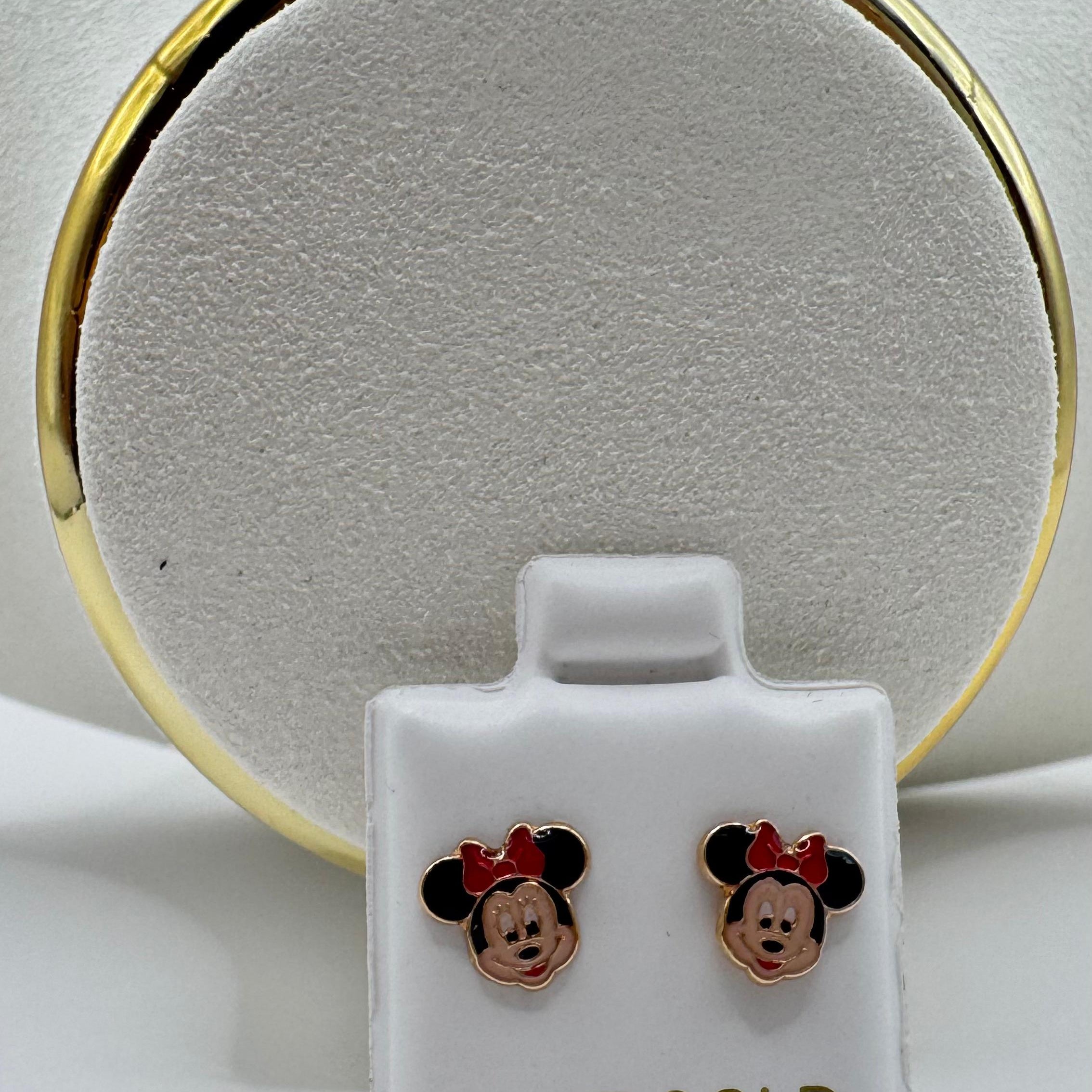 Minnie Hoop Earrings 18k