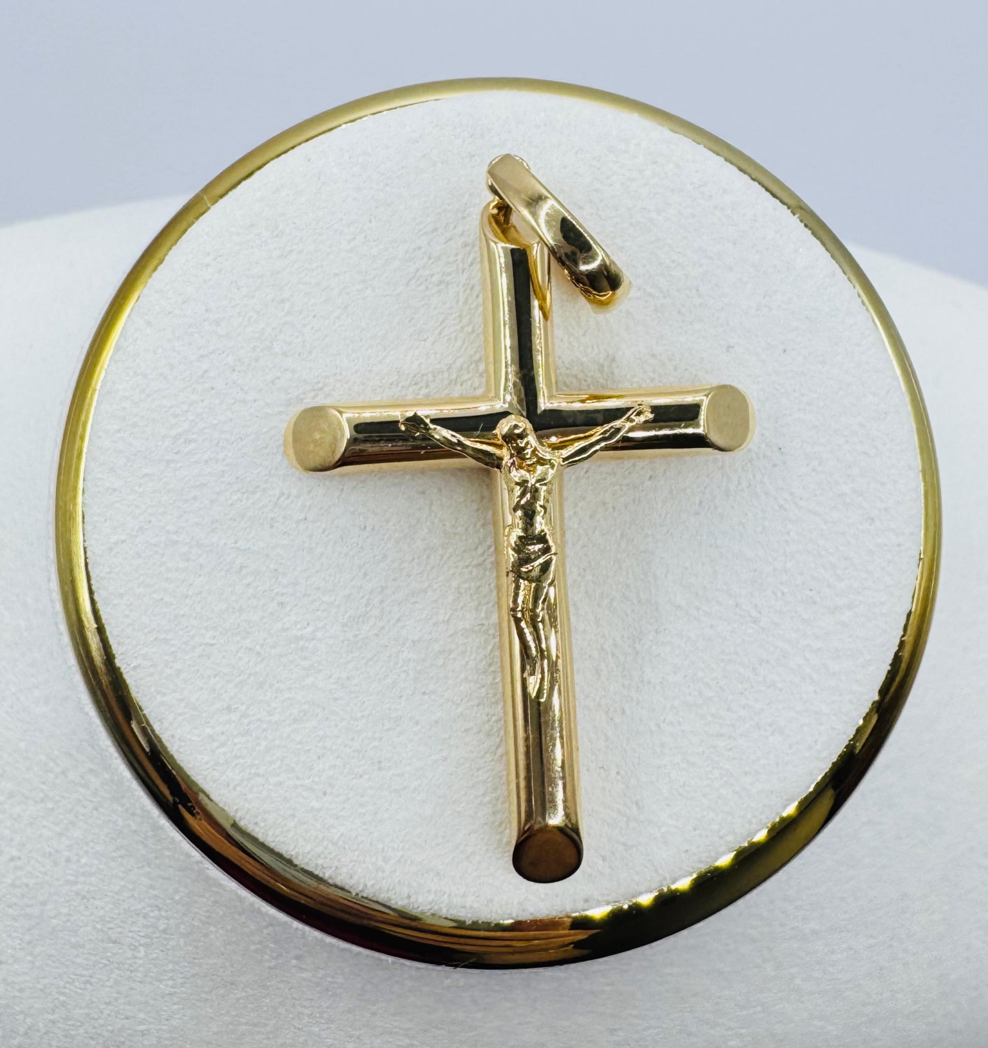 INRI Cross Charm 18k