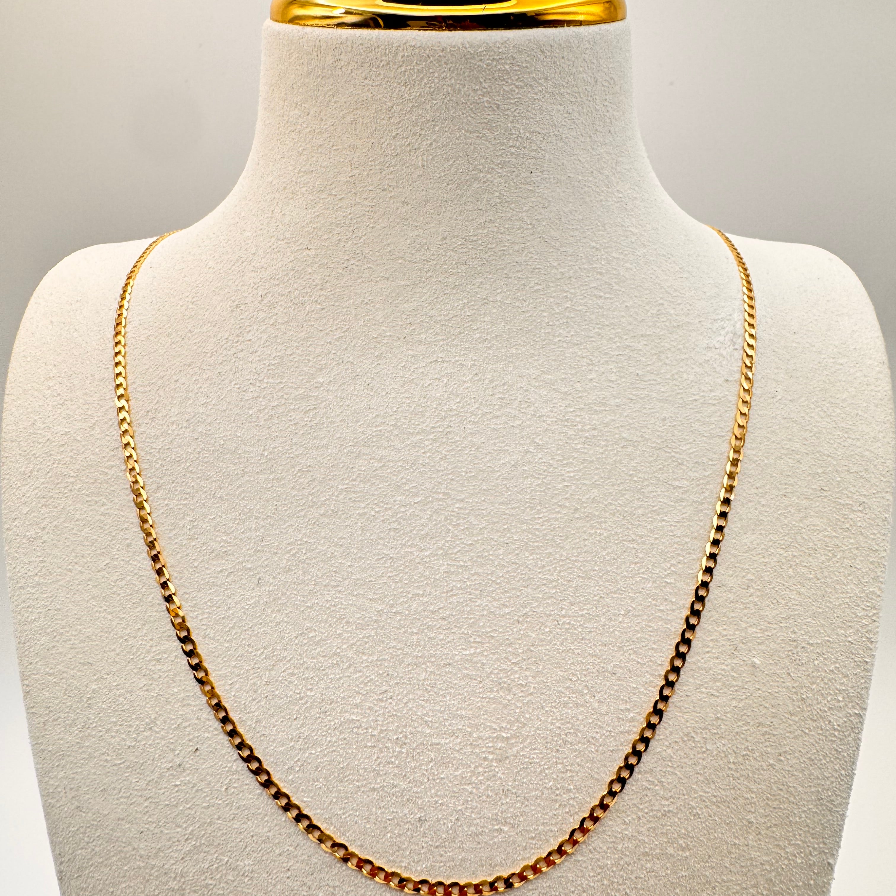 Hammered Chain 18k