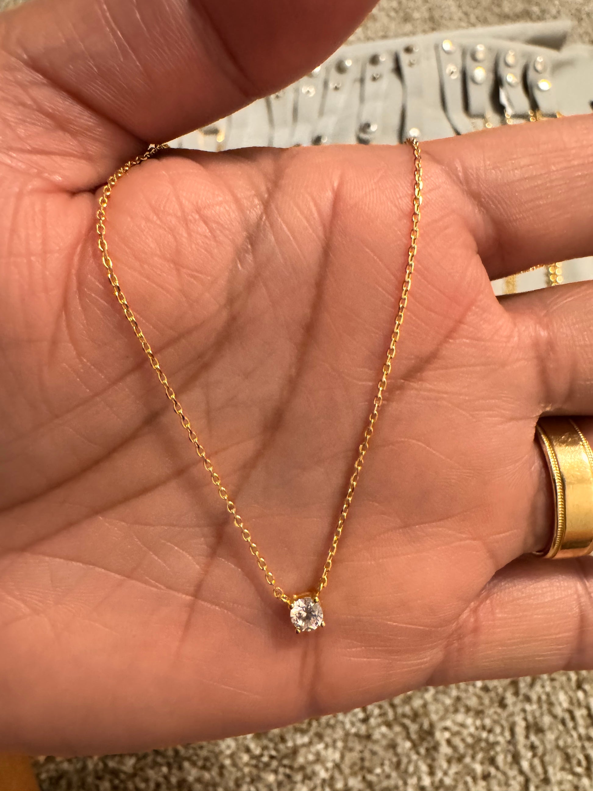 Point of Light Chain 18k