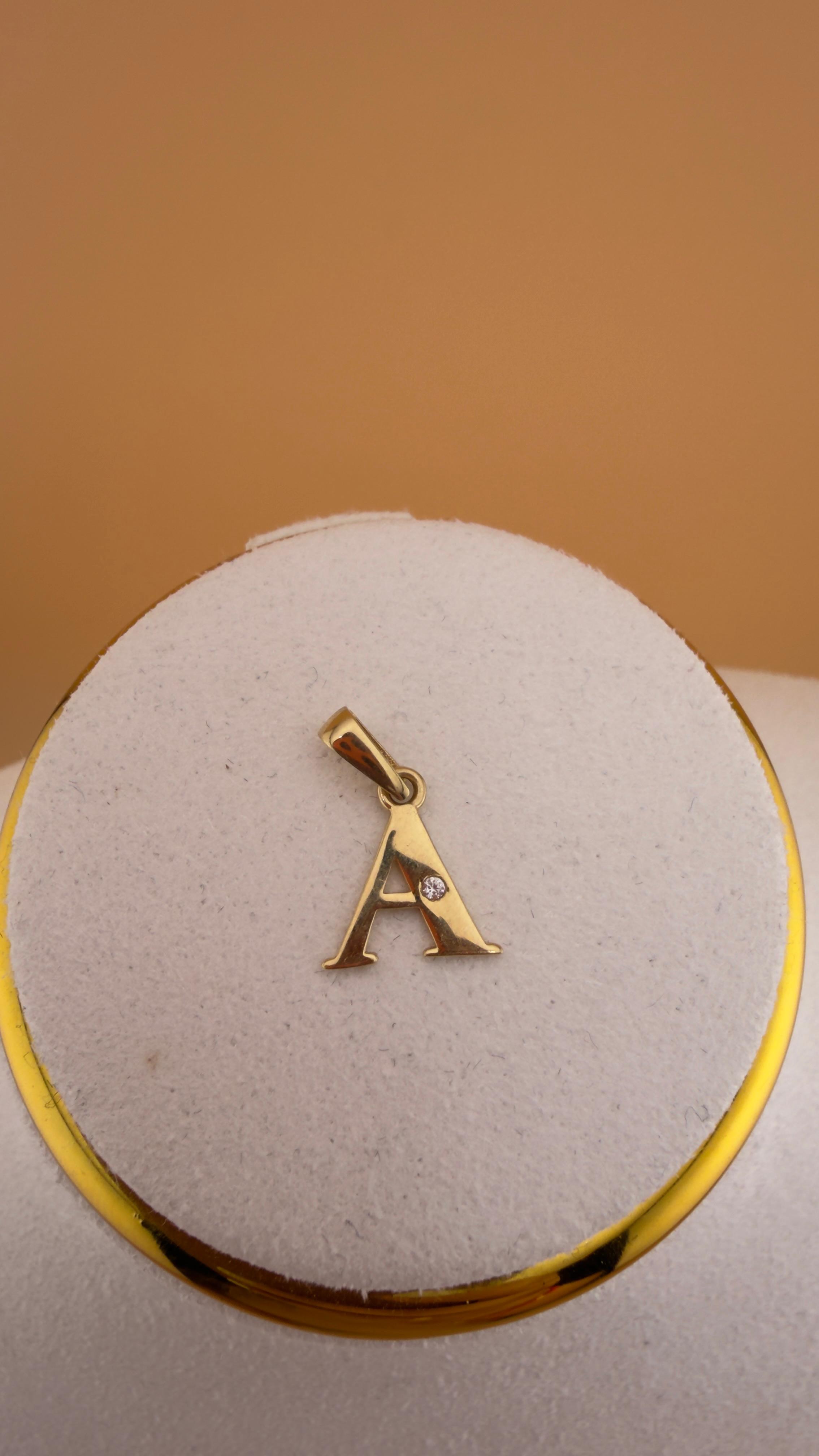 Initials Bracelet 18k.