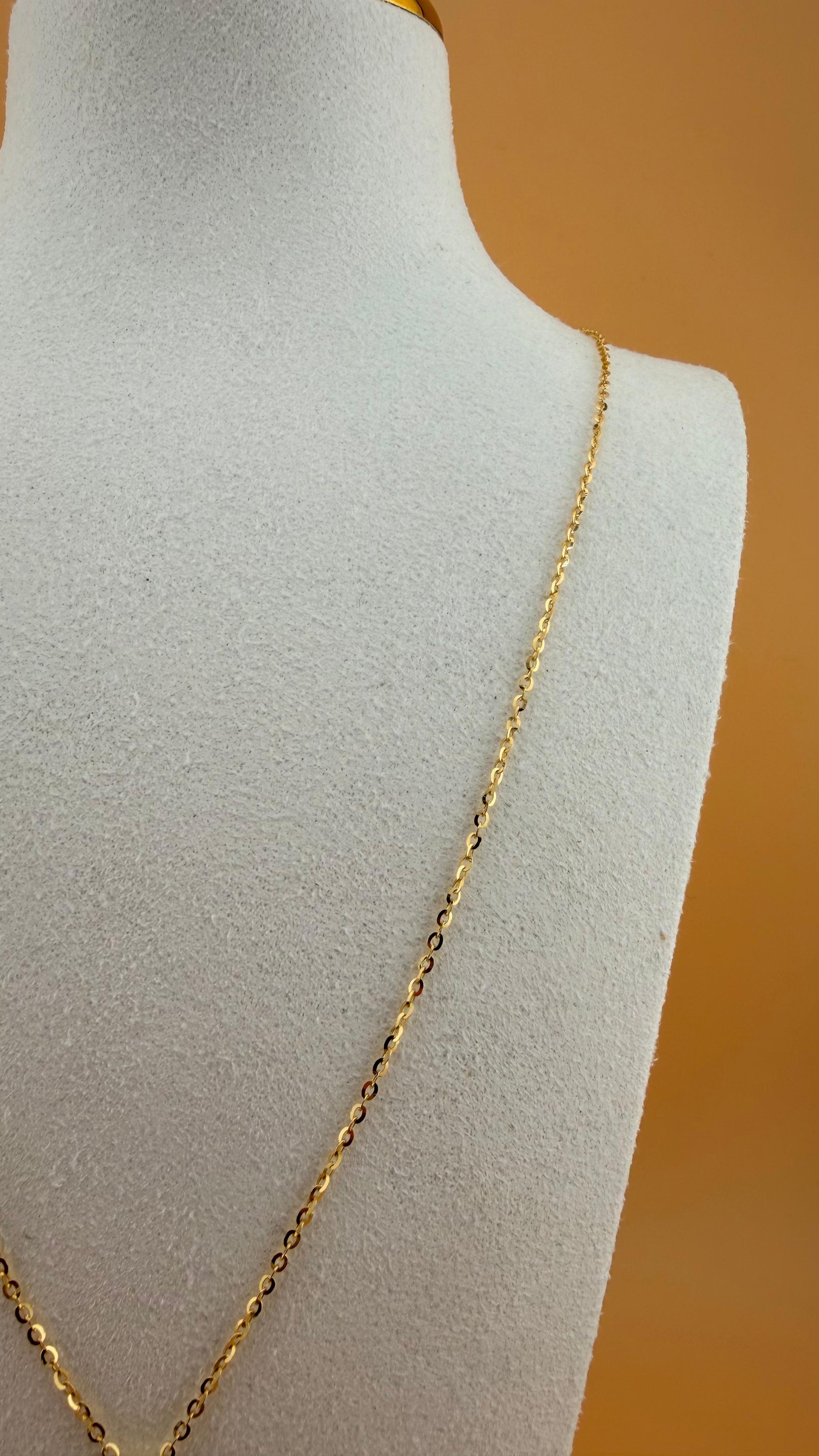 Mirror-Style Chain 18k. 50cm