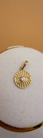 Iris Gold Pendant 18k.