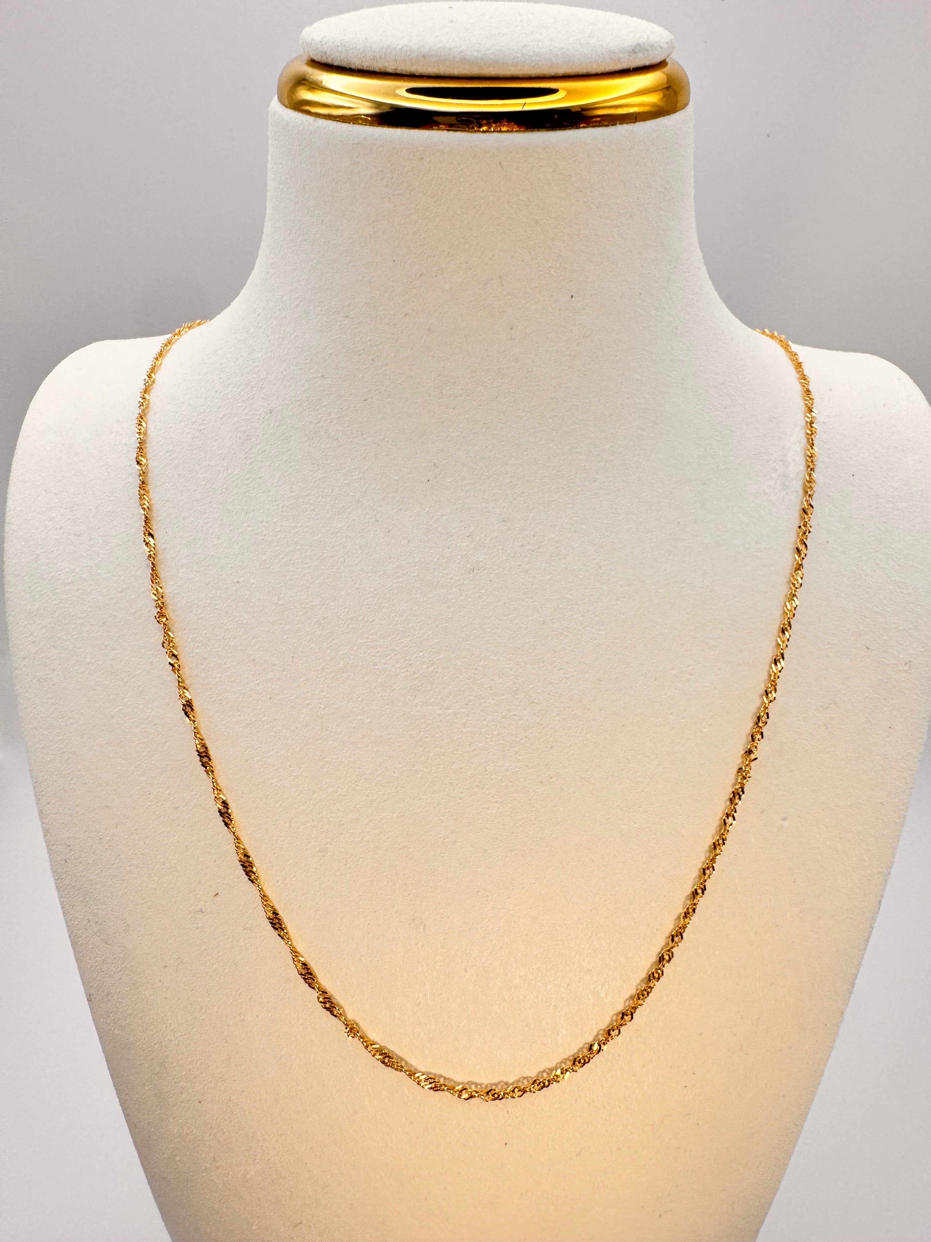 Rope Chain 18k