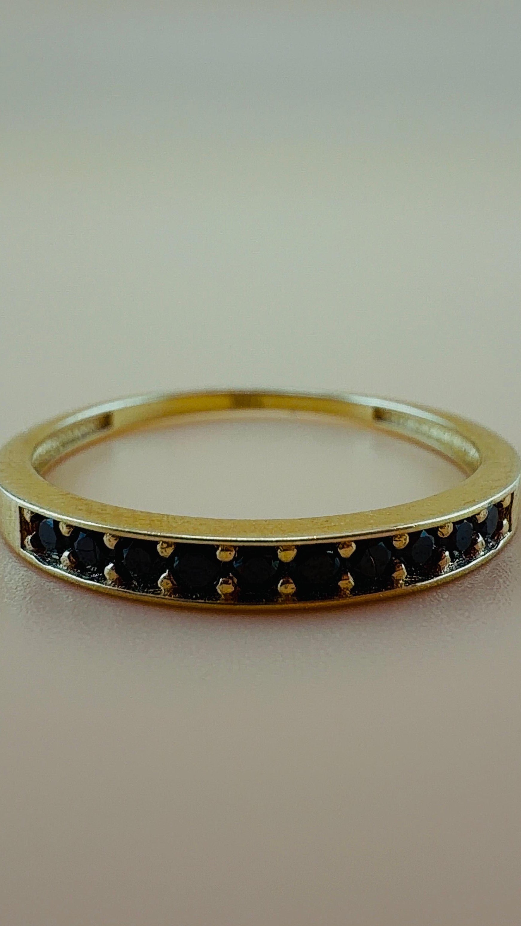 Midnight Glow Ring 18k #6