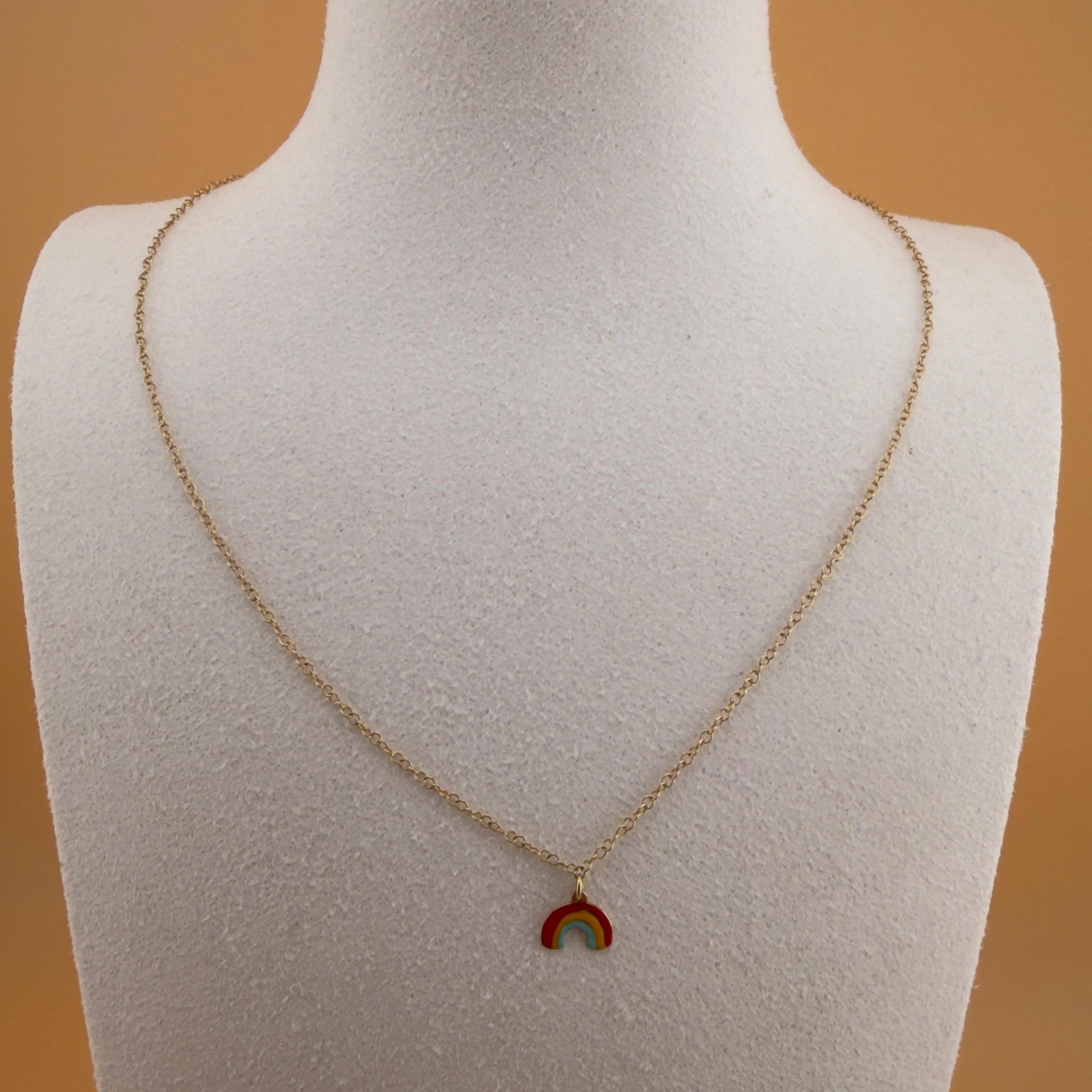 Rainbow Chain 18k.