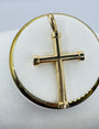 Luxury Cross Charm 18k