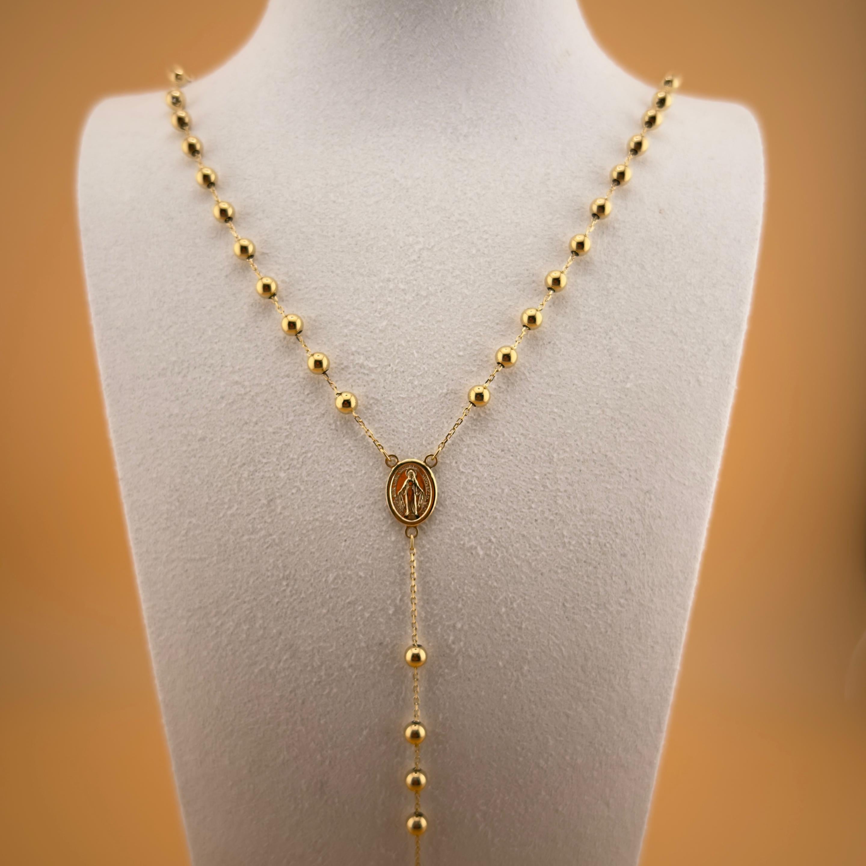 Rosary Chain 18k, 60cm