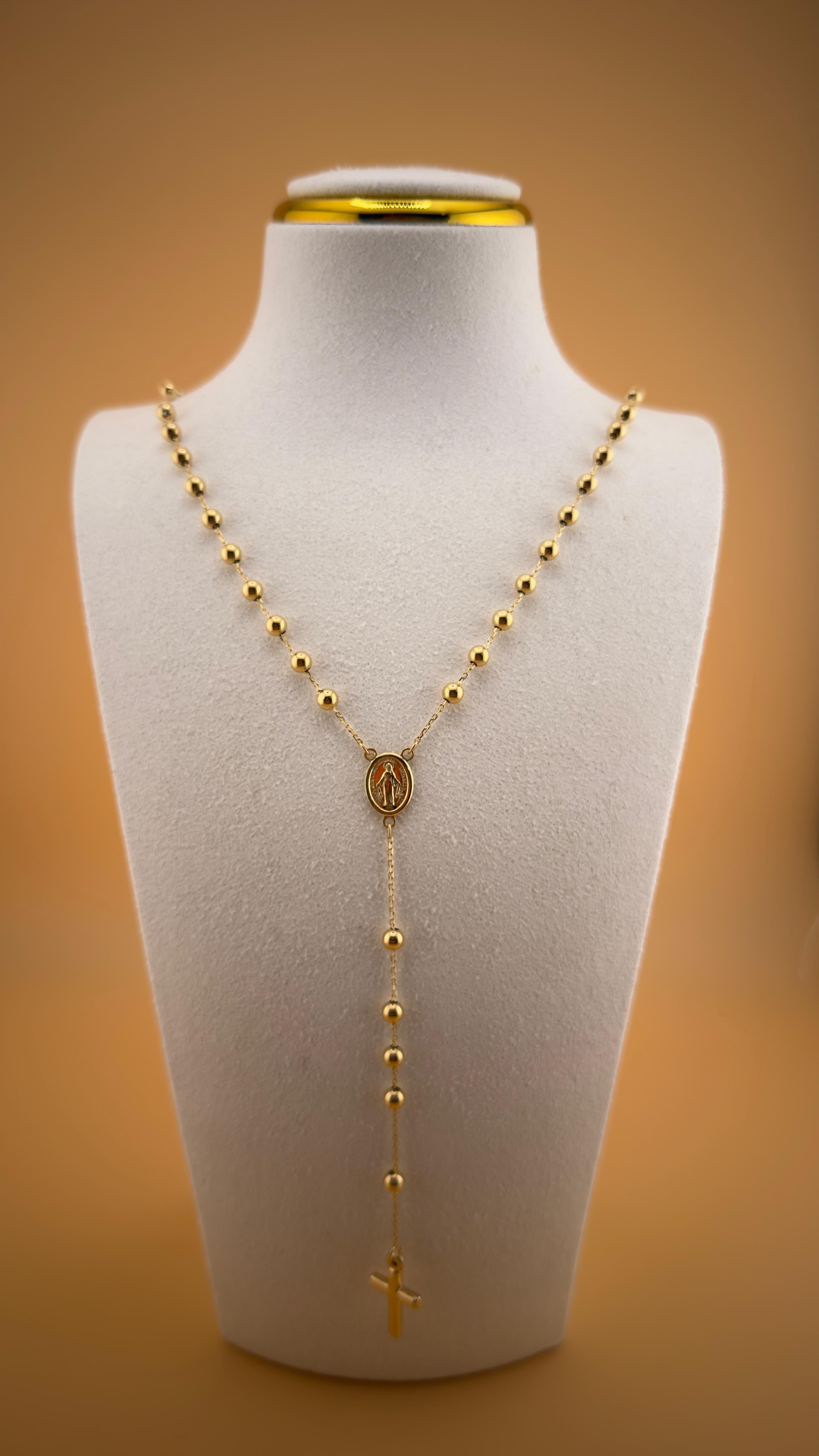 Rosary Chain 18k, 60cm
