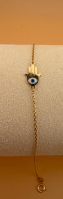Hand of Fatima Bracelet 18k,18cm.