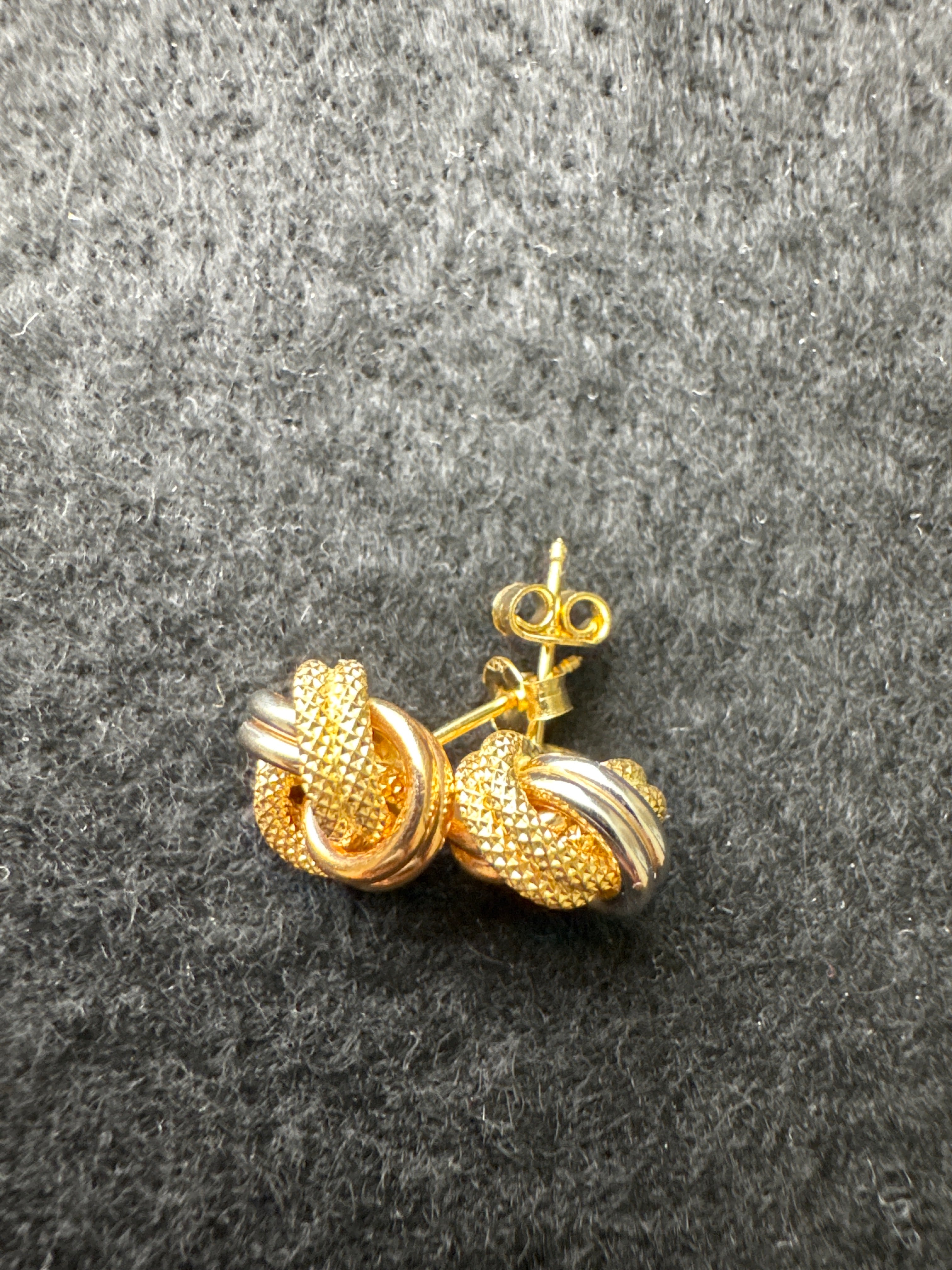 Three Gold Hoops 18k