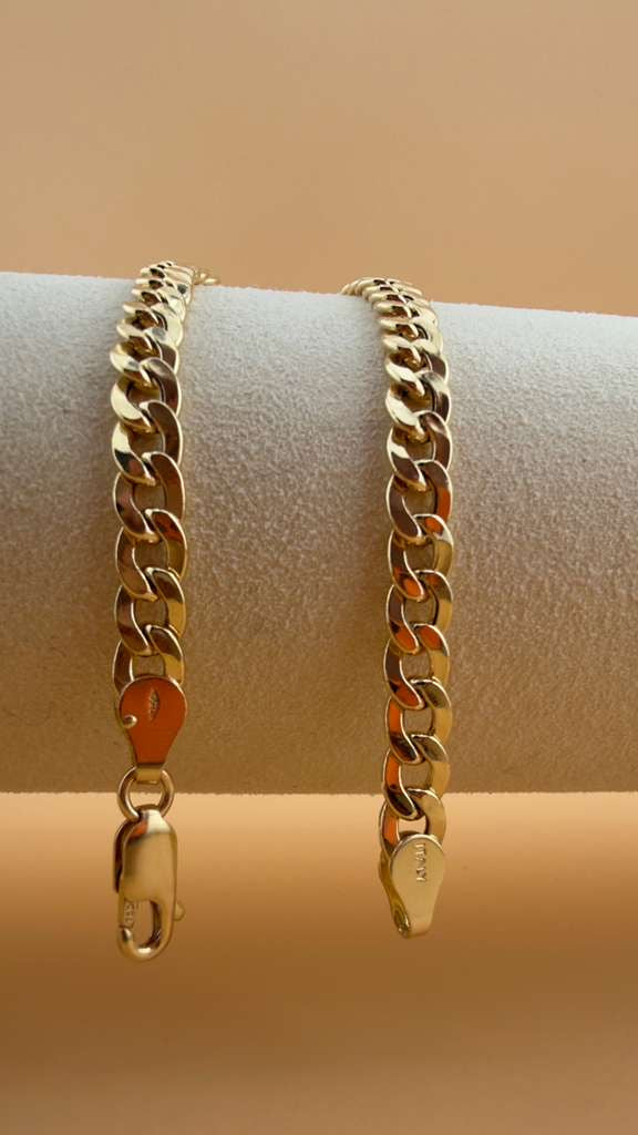 Cubalink Bracelet 18k, 21cm.