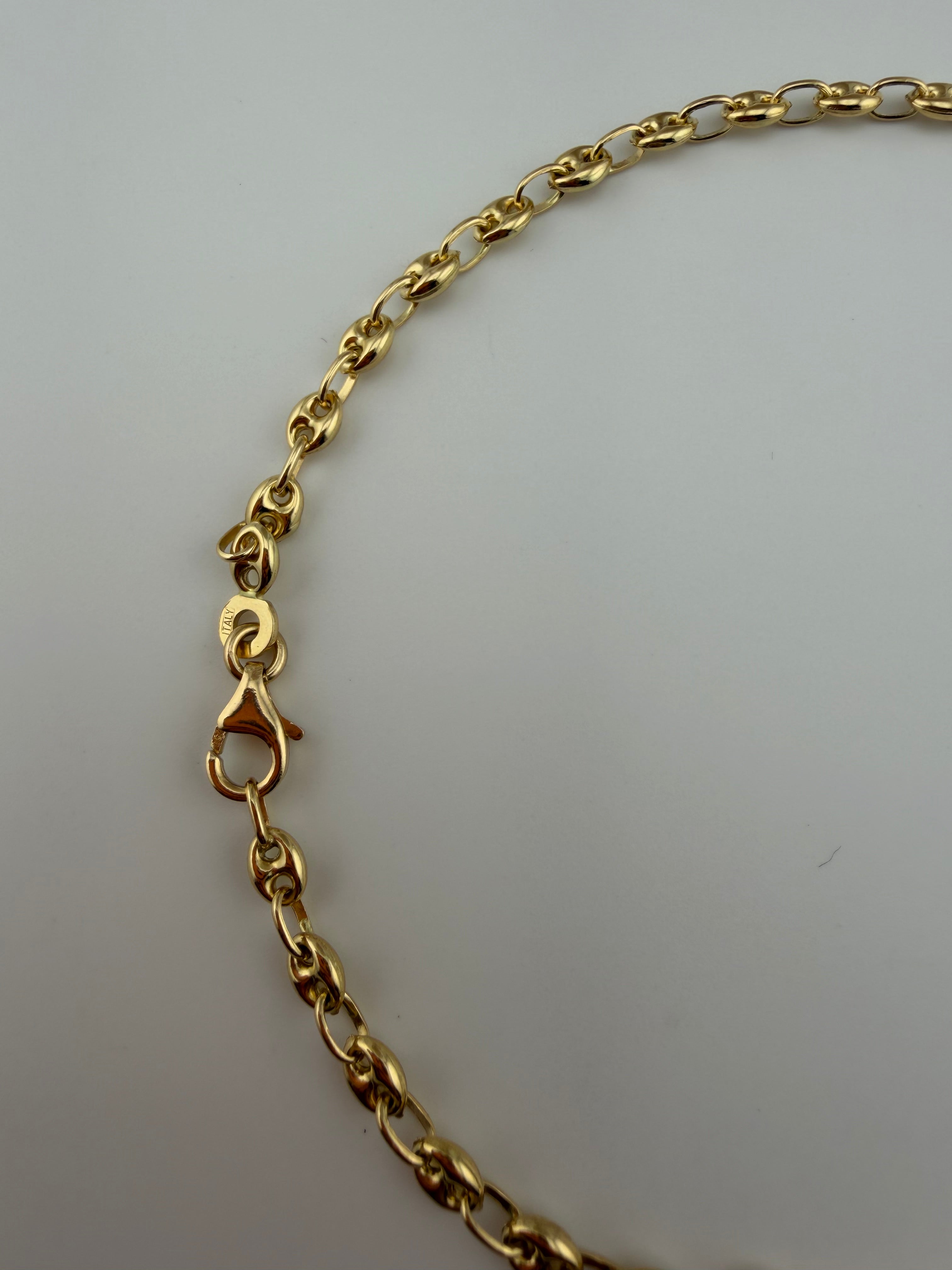 Double-G Anklet 18k