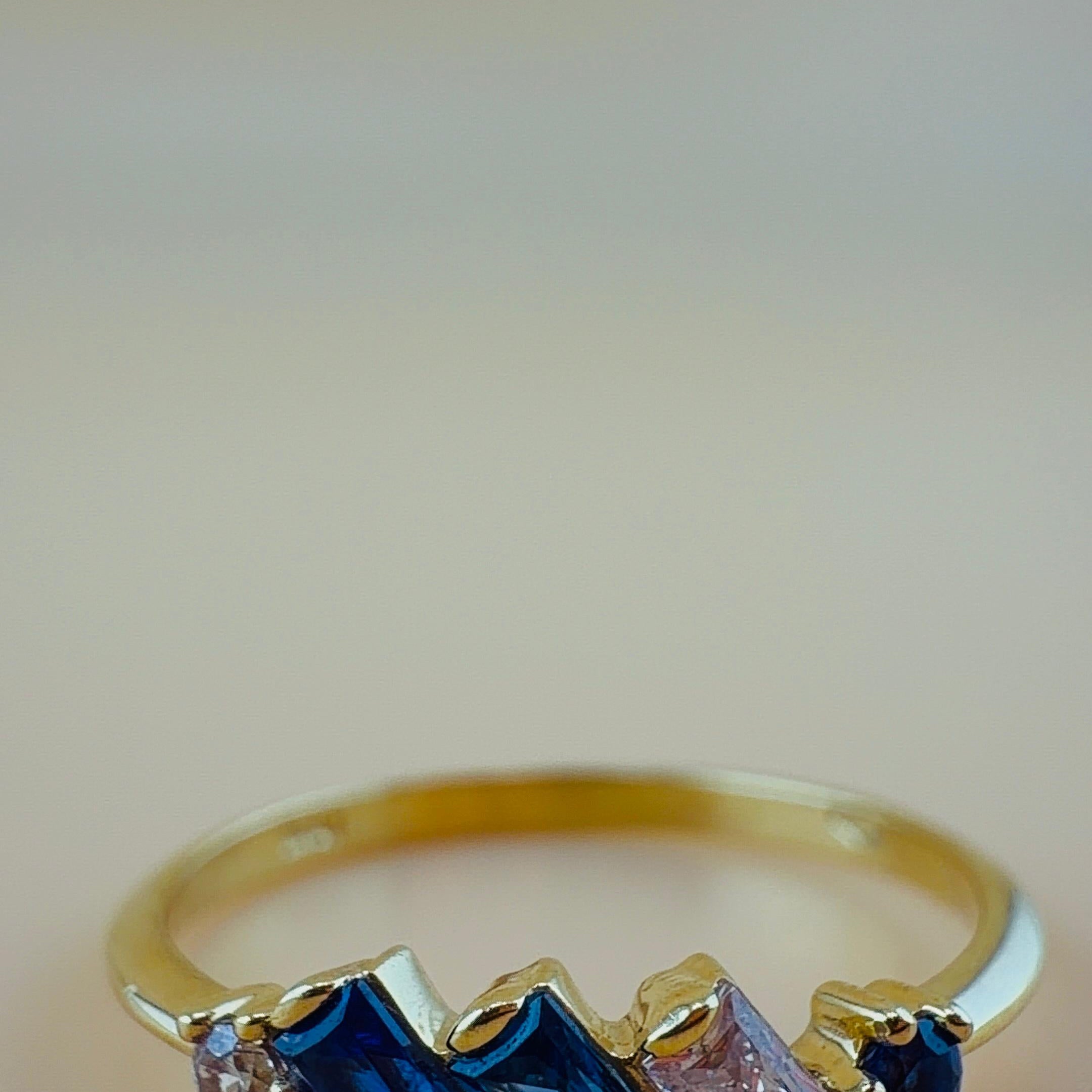Real Ocean Ring 18k #6,5