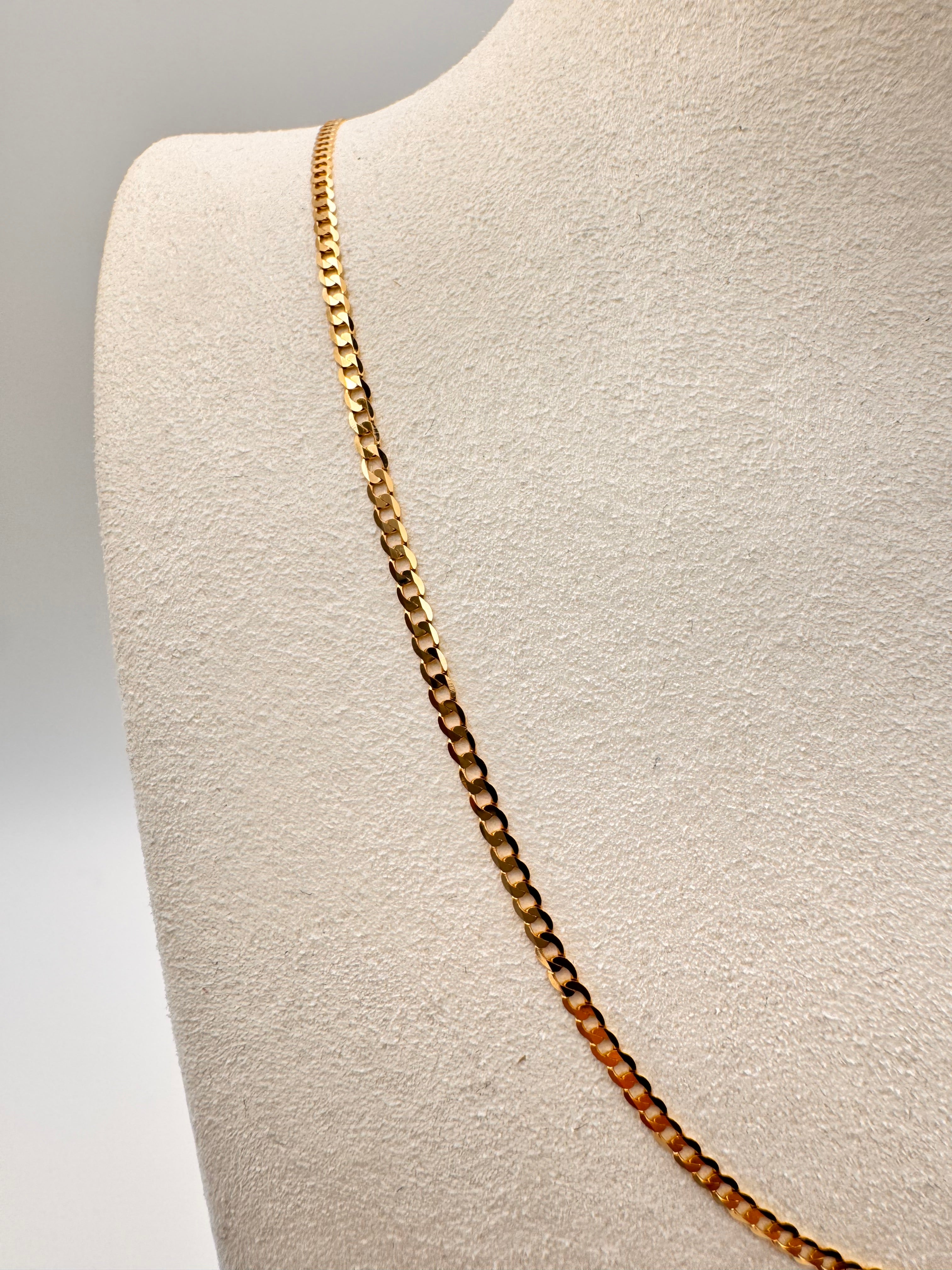 Hammered Chain 18k