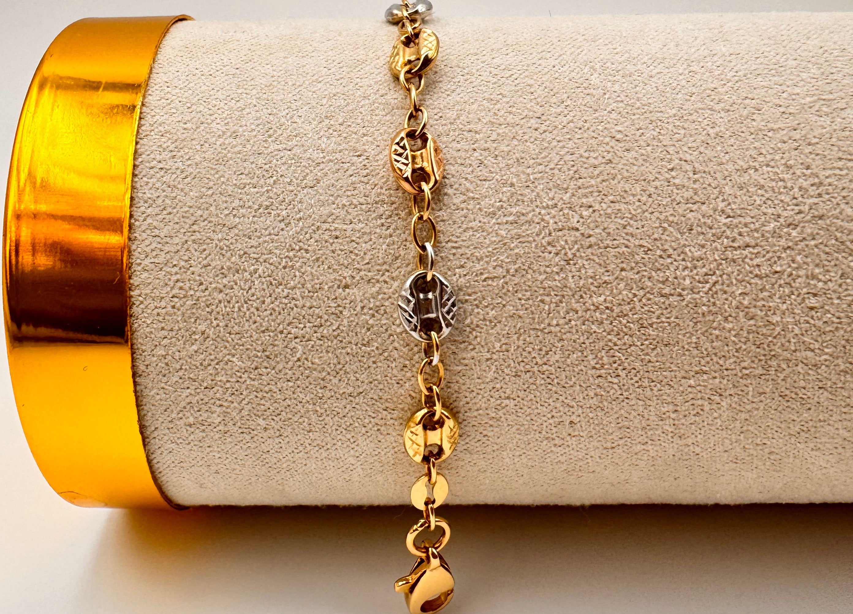 Double- G 3Gold Bracelet 18k