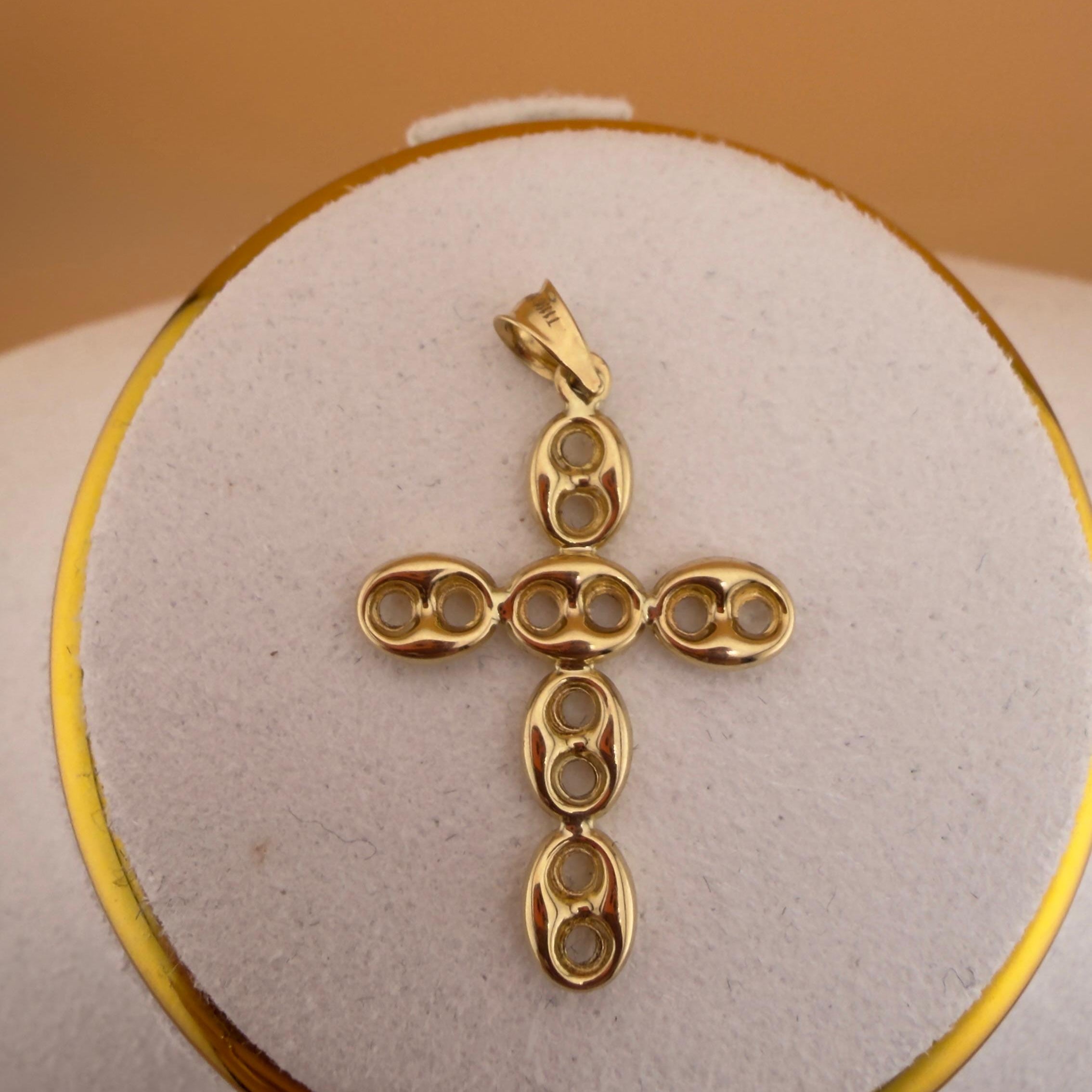 Double-G Pendant 18k.