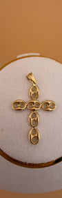 Double-G Pendant 18k.