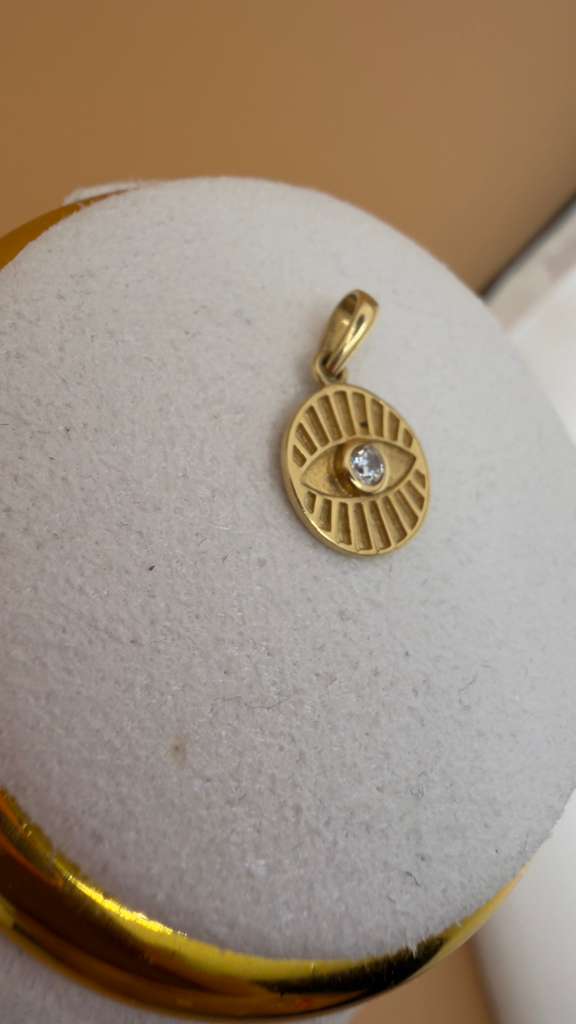Iris Gold Pendant 18k.