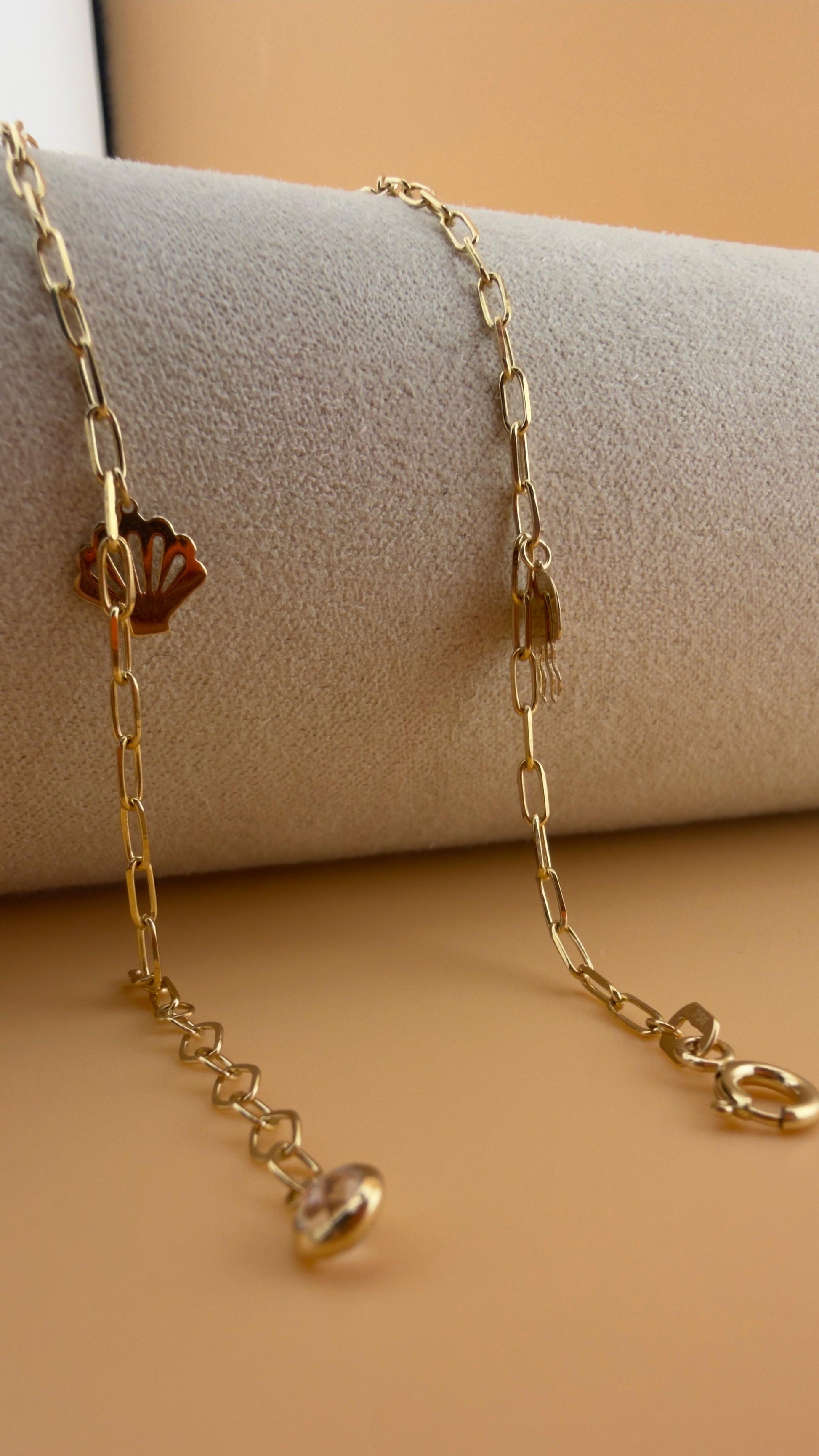 The Sea Anklets 18k.