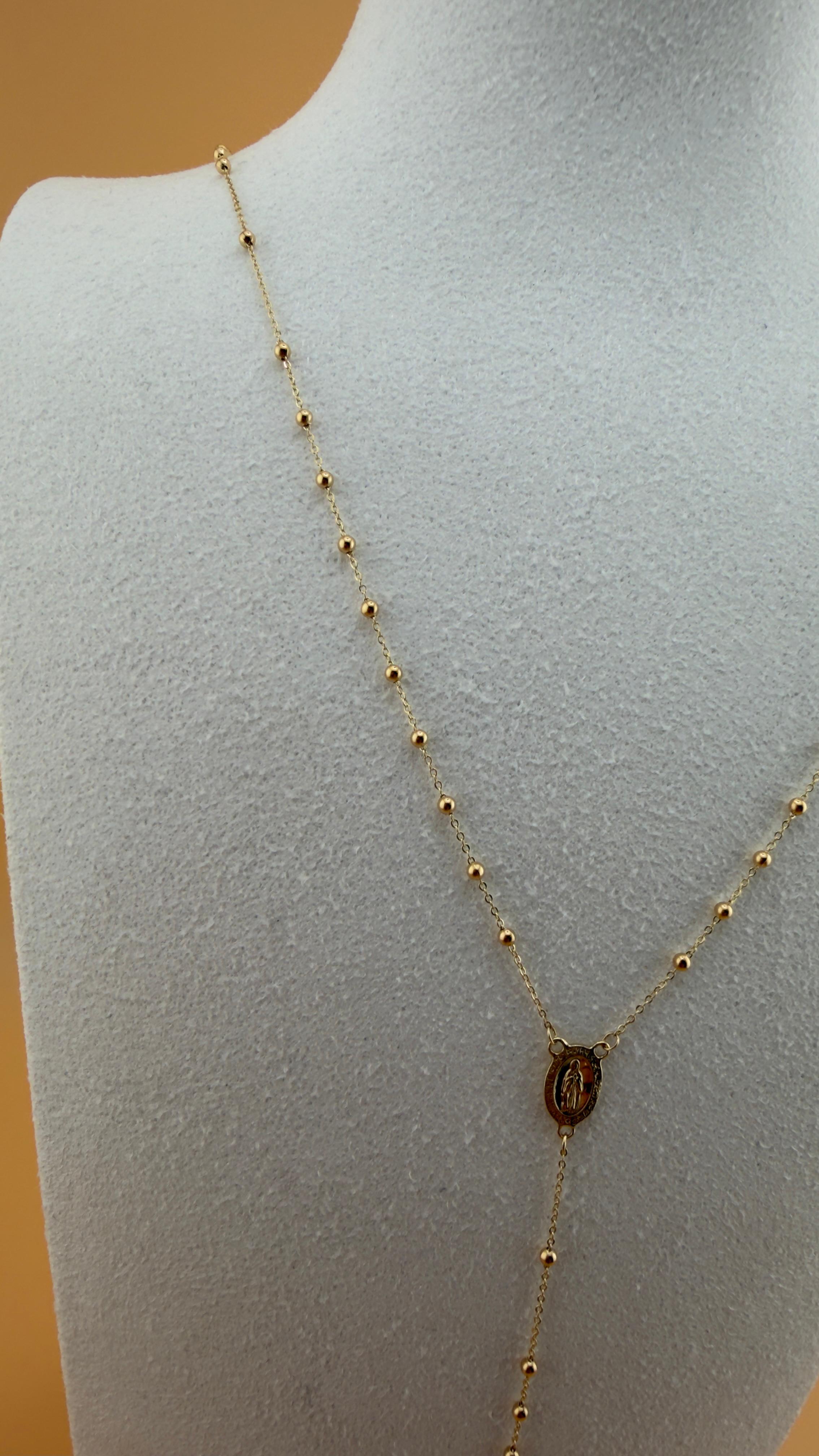 Rosary Chain 18k, 45cm.