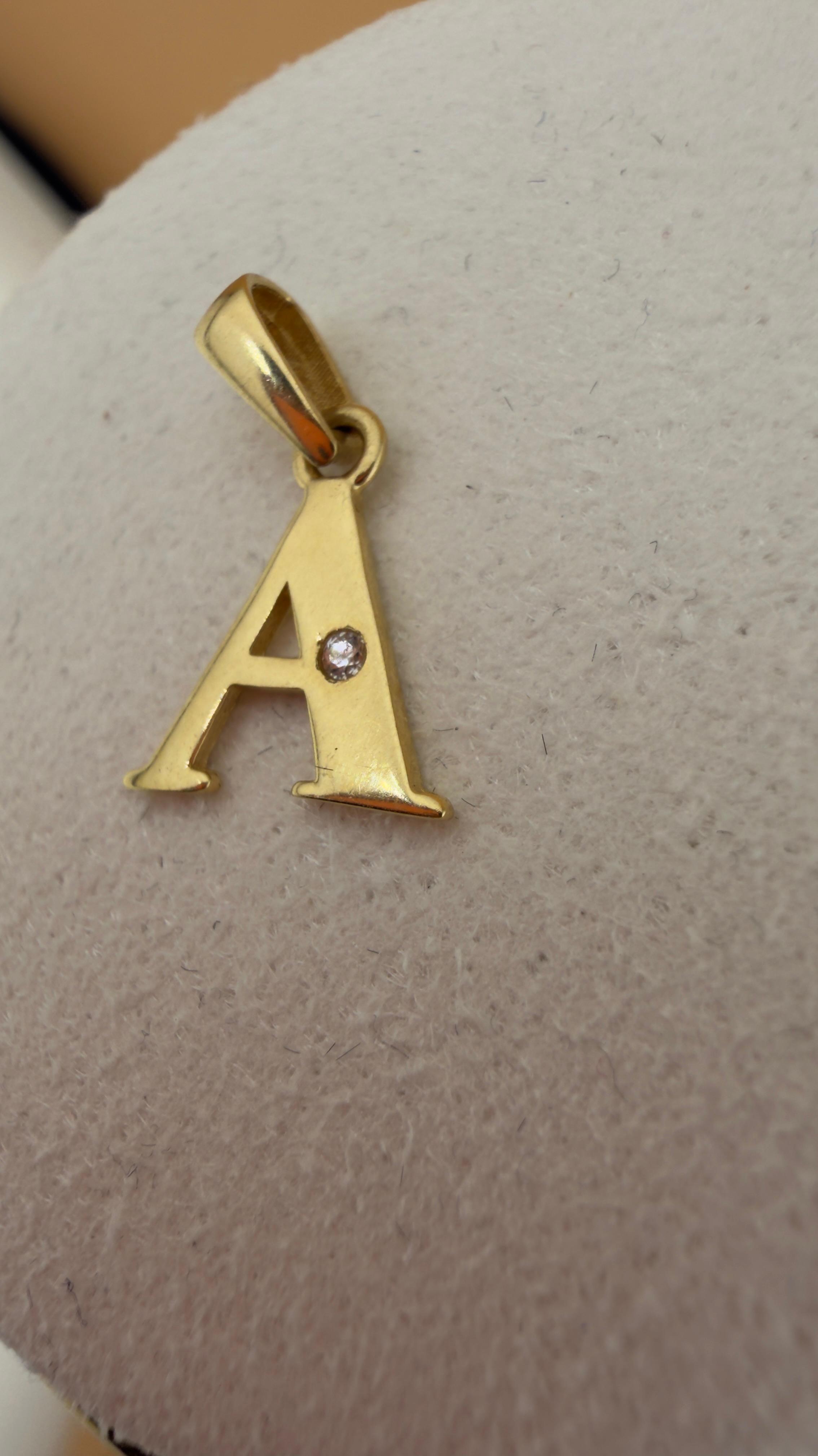 Initials Bracelet 18k.