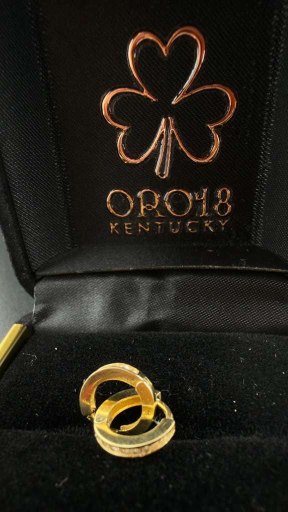 Classic Gold Hoops 18k