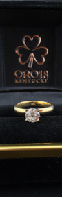 Solitary Ring 18k, 5,6,7.