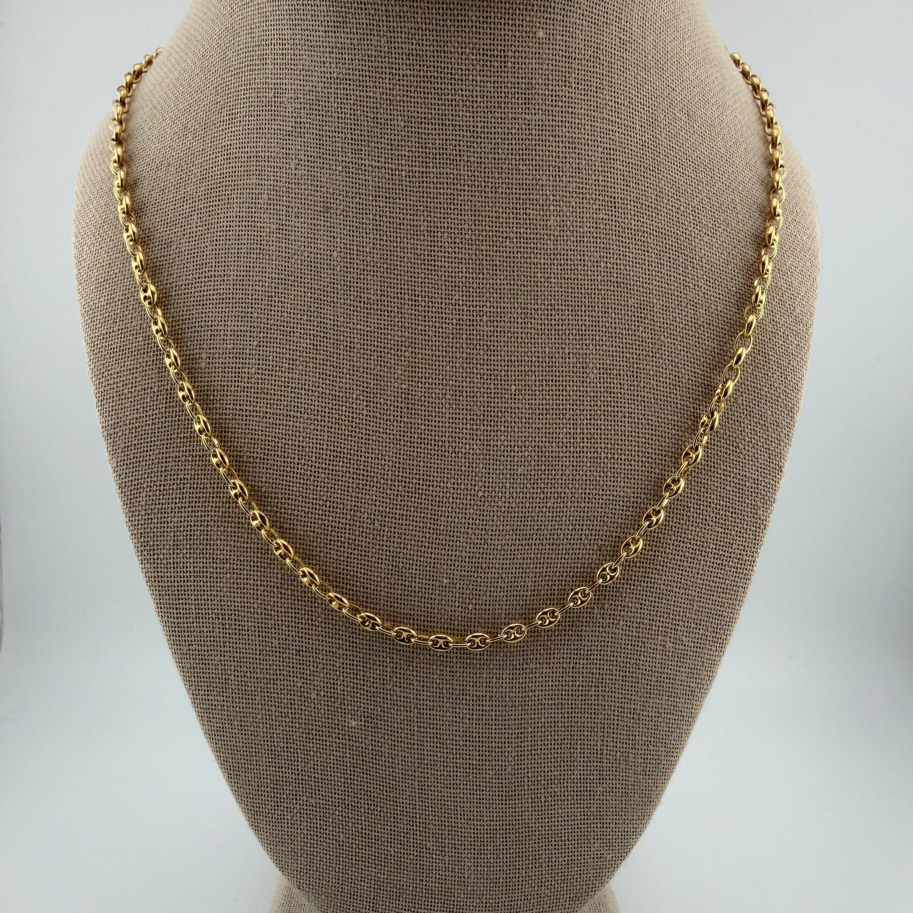 Double-G Chain 18k