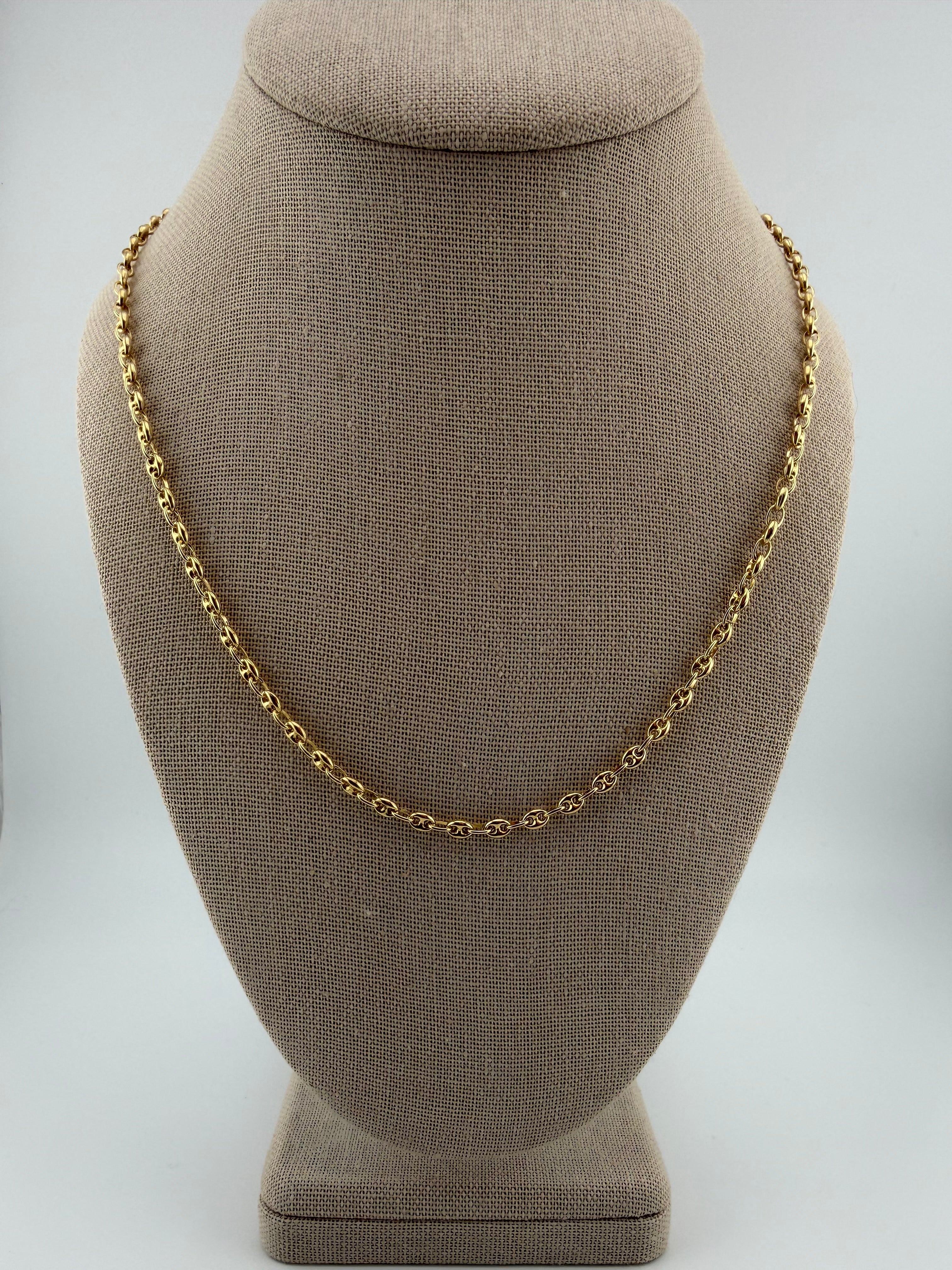 Double-G Chain 18k