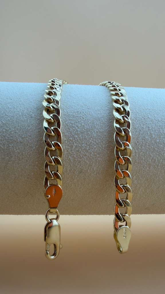 Cubalink Bracelet 18k, 21cm.