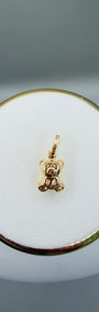 Teddy Bear Pendant 18k