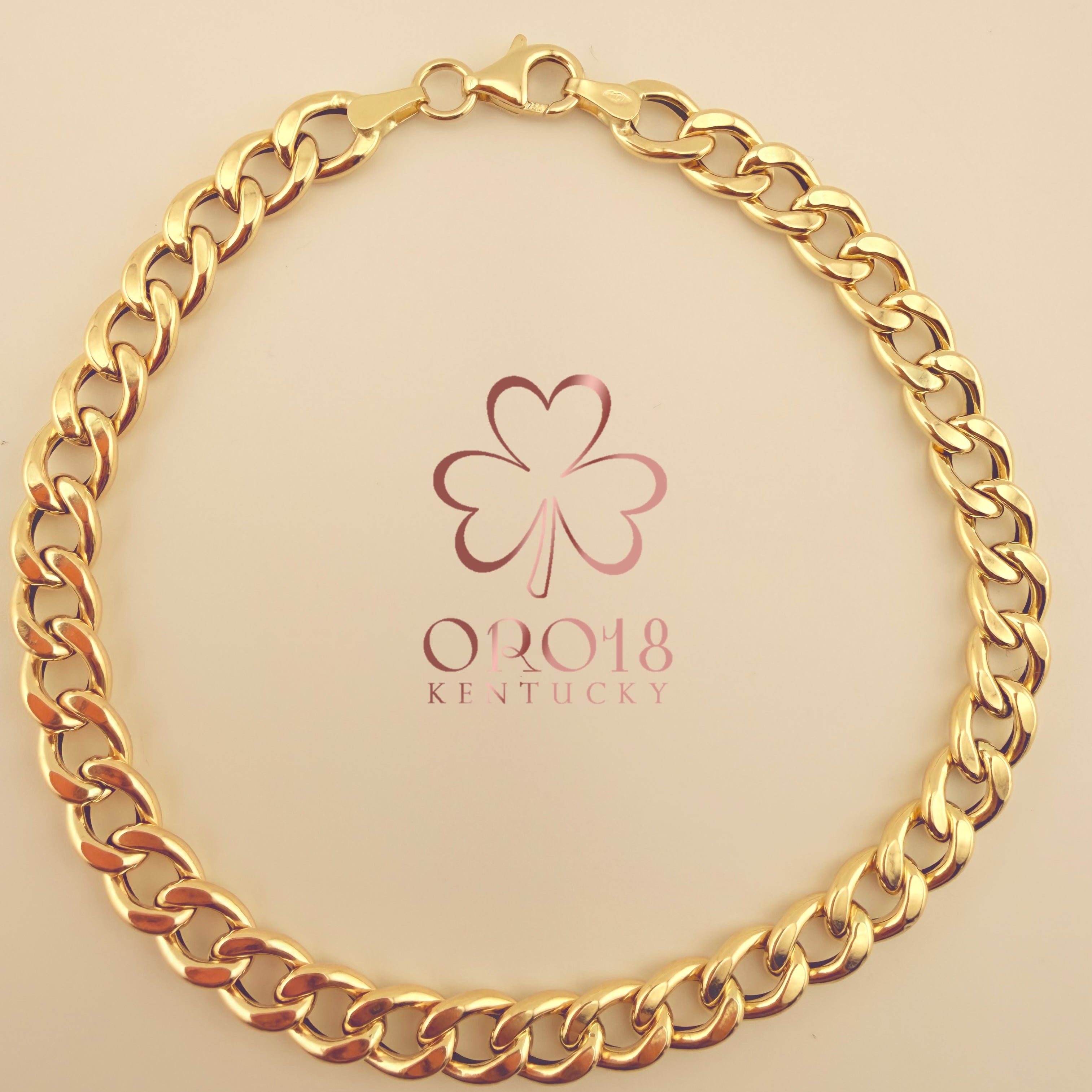 Cubalink Bracelet 18k 21cm