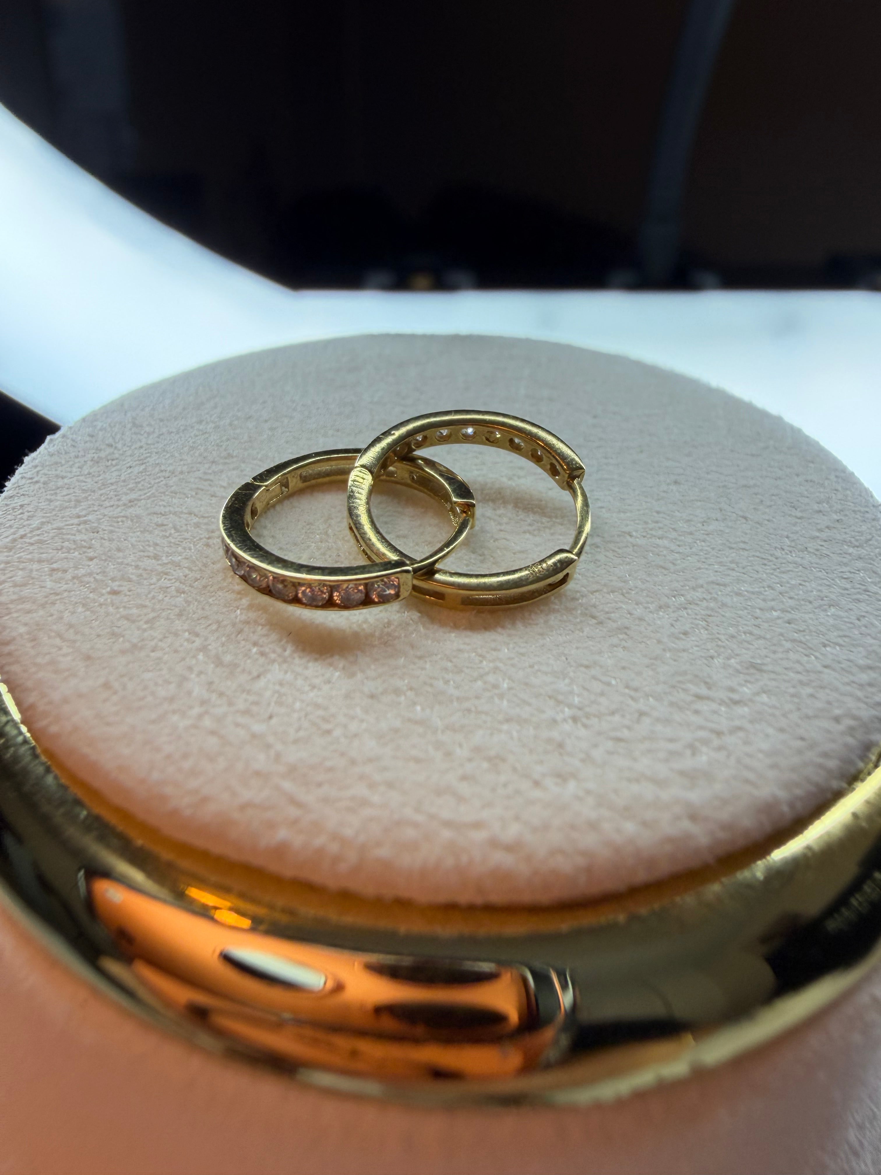 Point of Light Hoops 18k