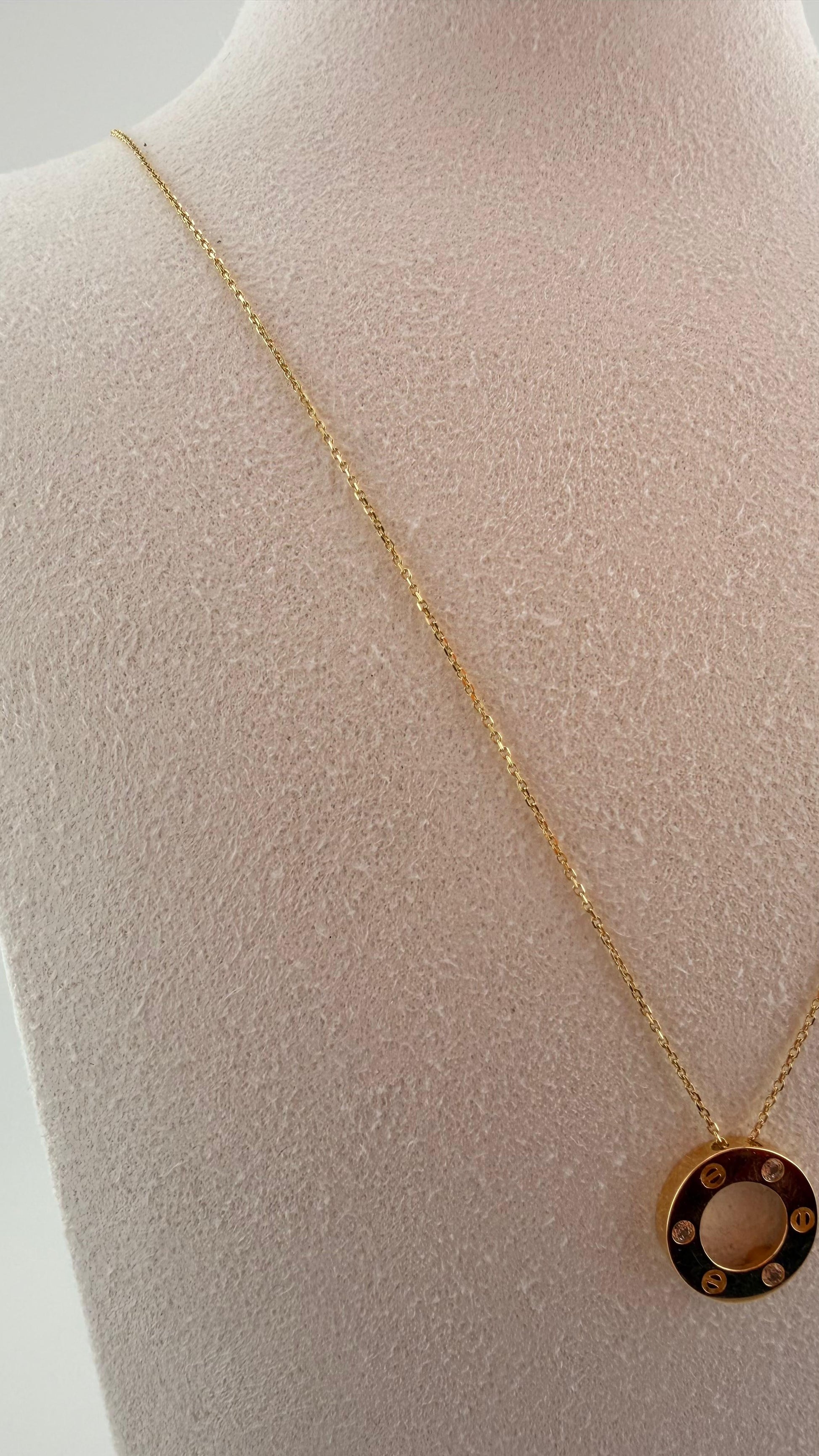 Double-C Chain 18k 45cm