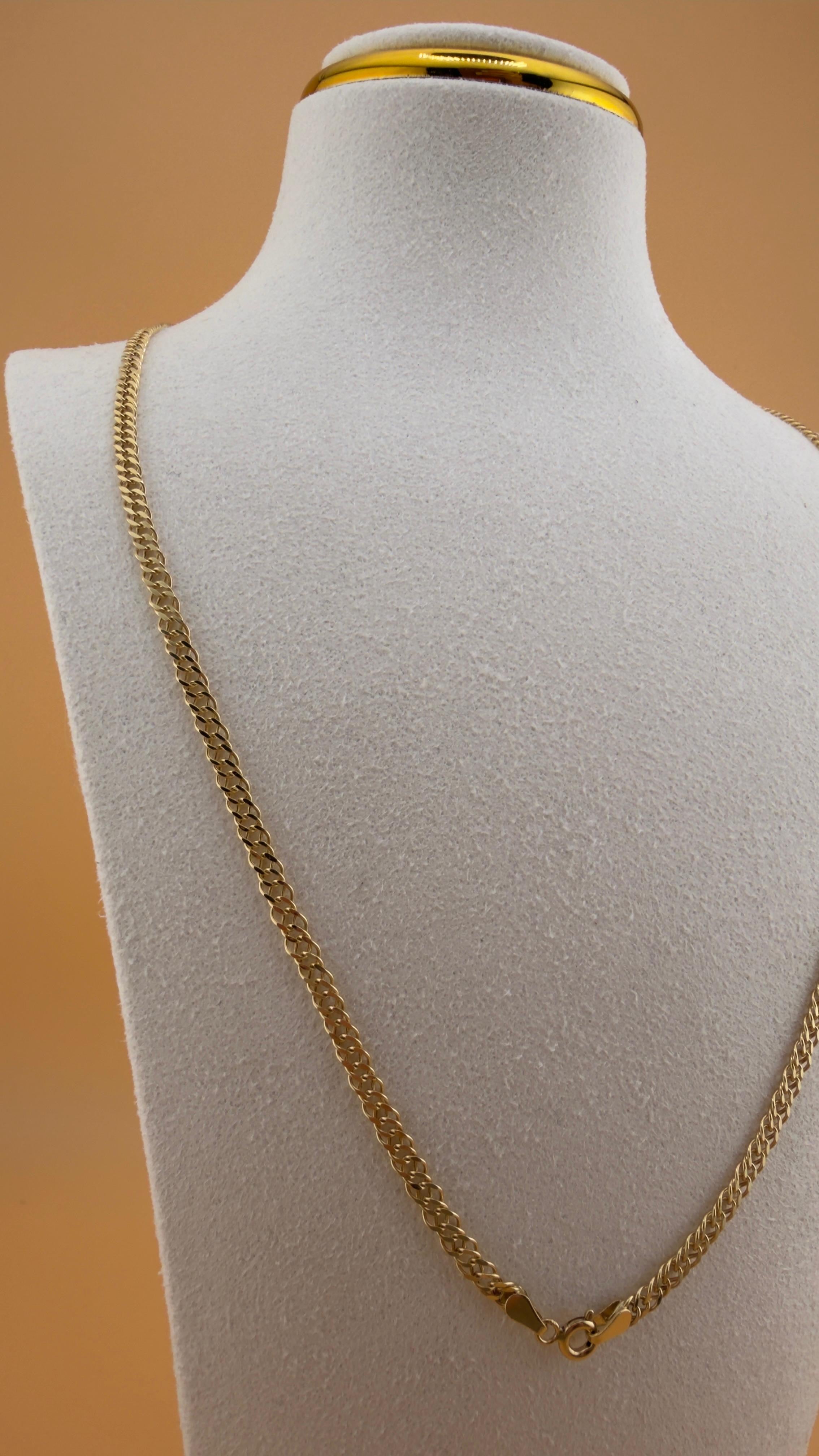 Miami Cuban Slim Chain 18k, 50cm.