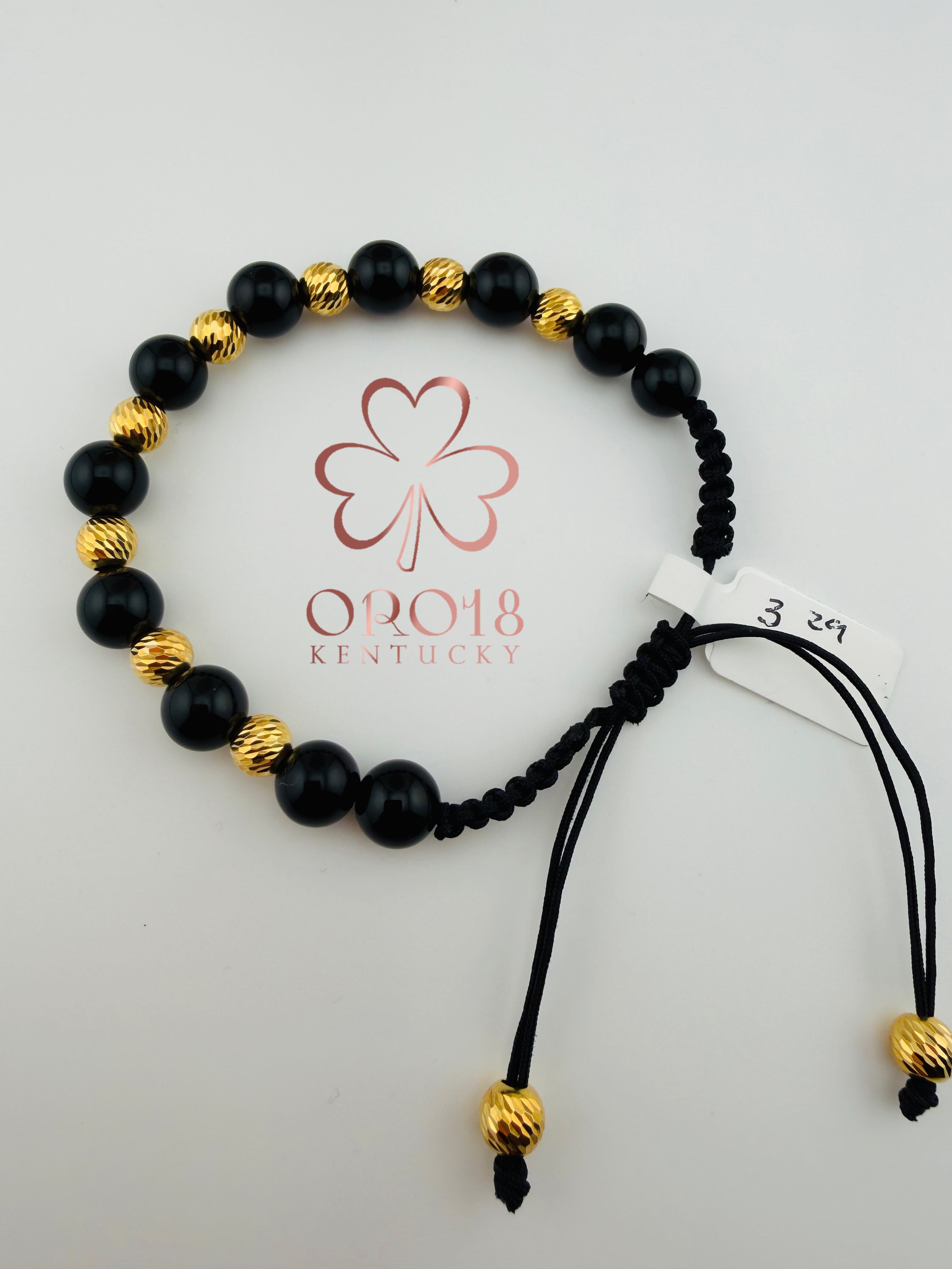 Black & Gold Bracelets 18k