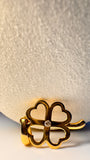 Four Leaf Clover Charm 18k