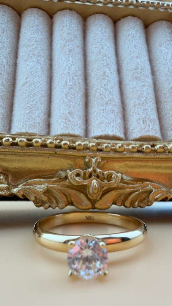 Solitary Ring 18k, #6,5,4.